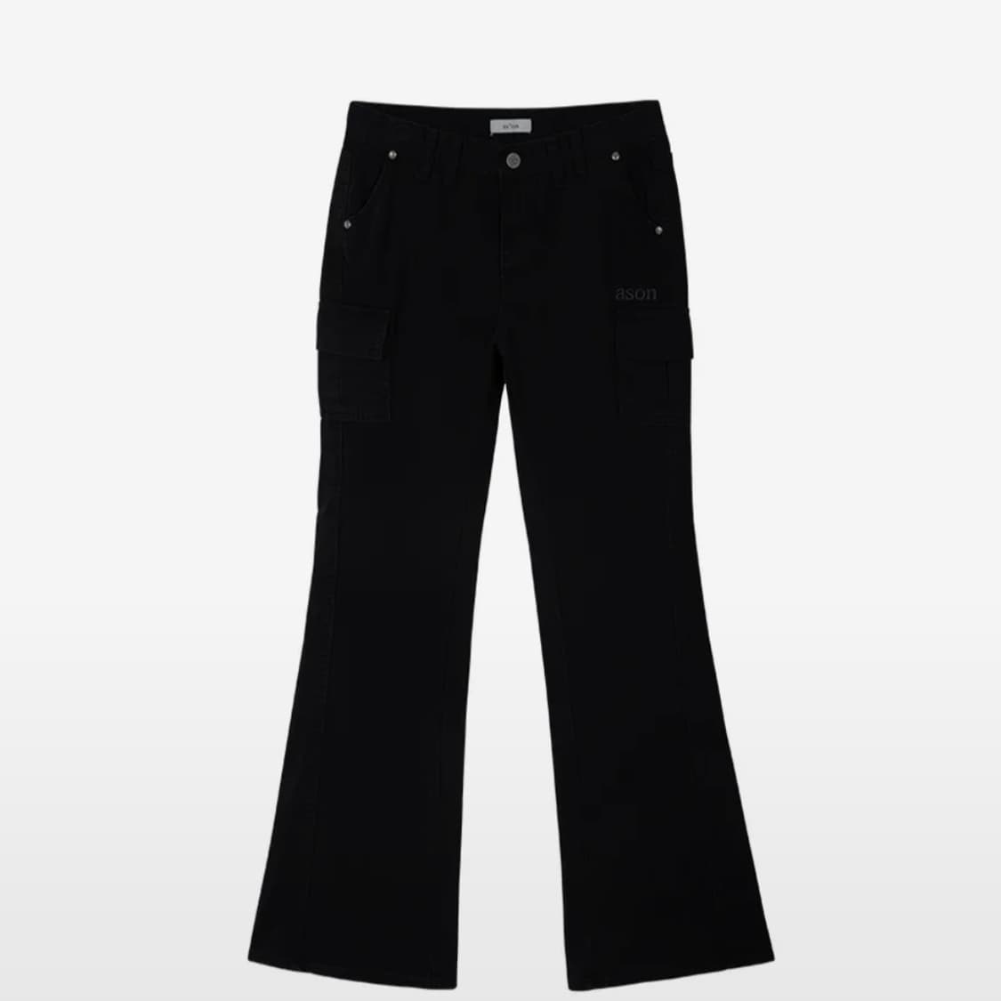 애즈온 MINUTES 카고 부츠컷 팬츠 상품이미지1