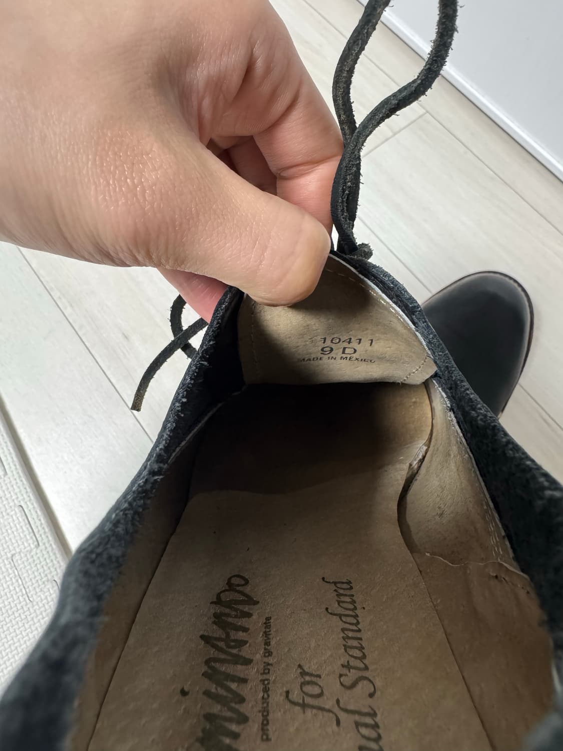 KAMINANDO × Journal Standard 소가죽 더비슈즈 상품이미지5