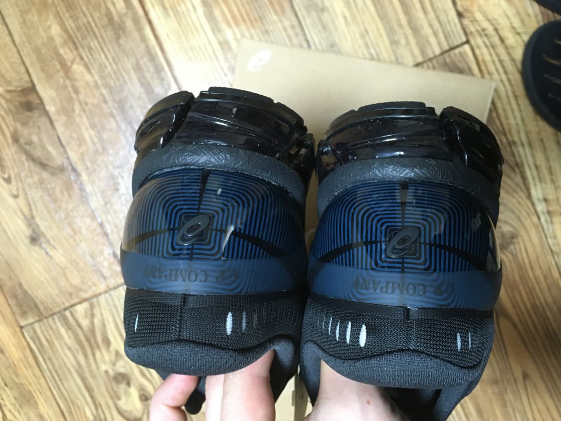 아식스 씨피컴퍼니 젤 퀸텀360 블랙 판매합니다 상품이미지5