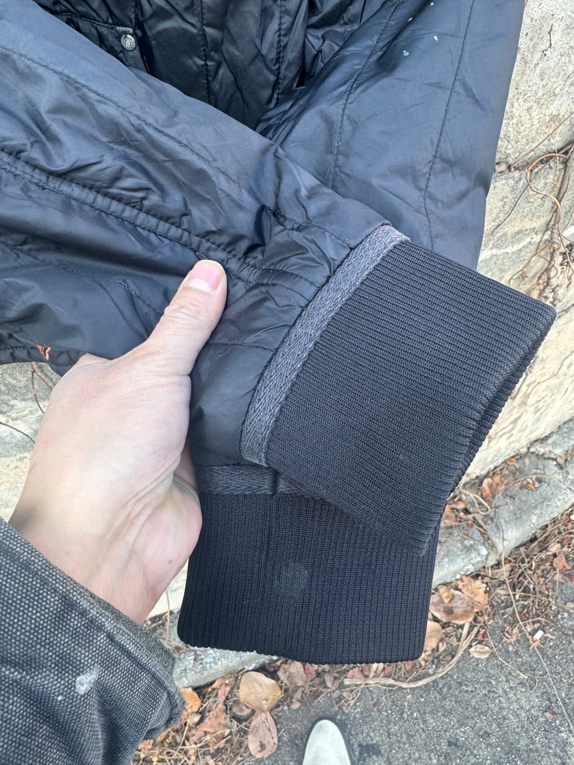 할리데이비슨 빈티지 퀄팅 패딩 봄버 자켓 블랙 m 상품이미지6