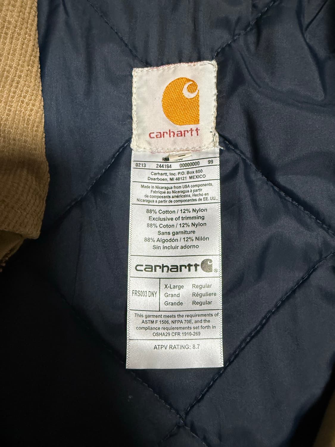 (XL) 칼하트 디트로이트 자켓 상품이미지4