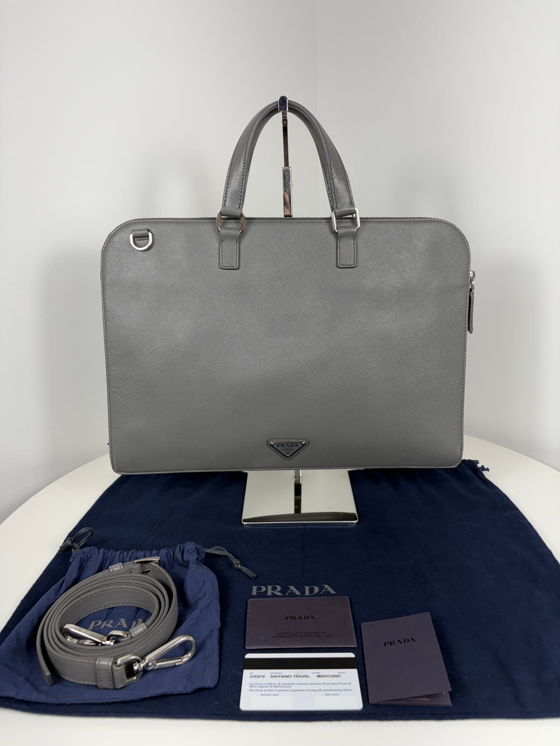 프라다 2VE078 사피아노 서류가방 브리프케이스 상품이미지1