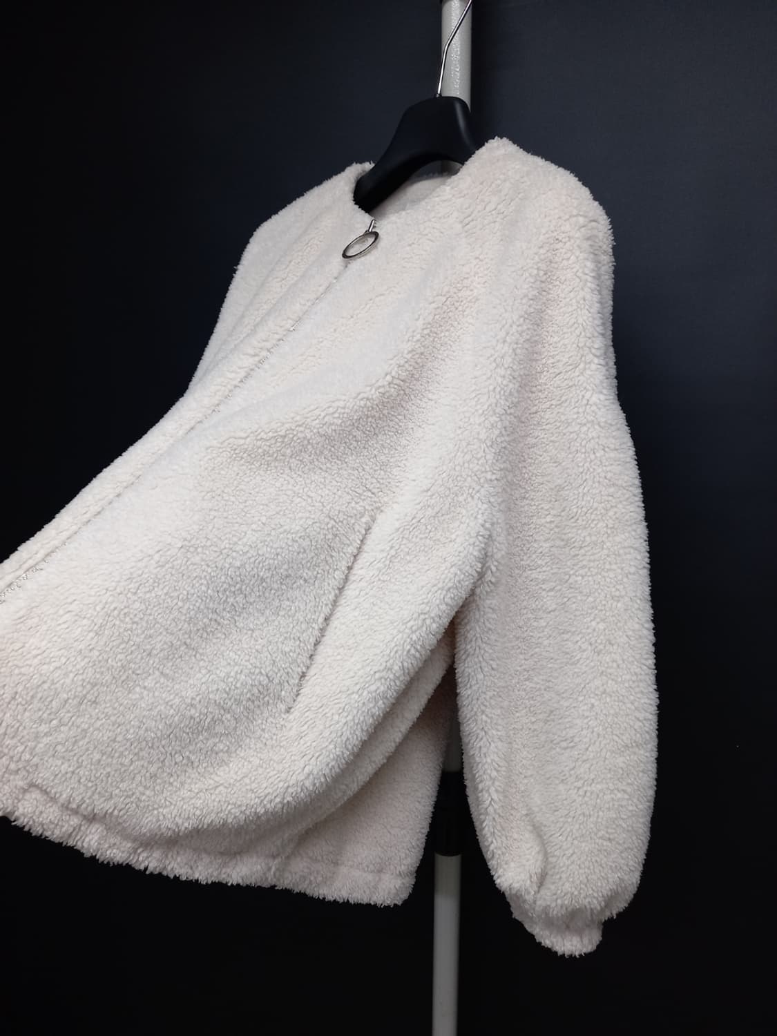 보브 춘추동 비숑부클 집업 후리스 자켓 44-66 상품이미지5