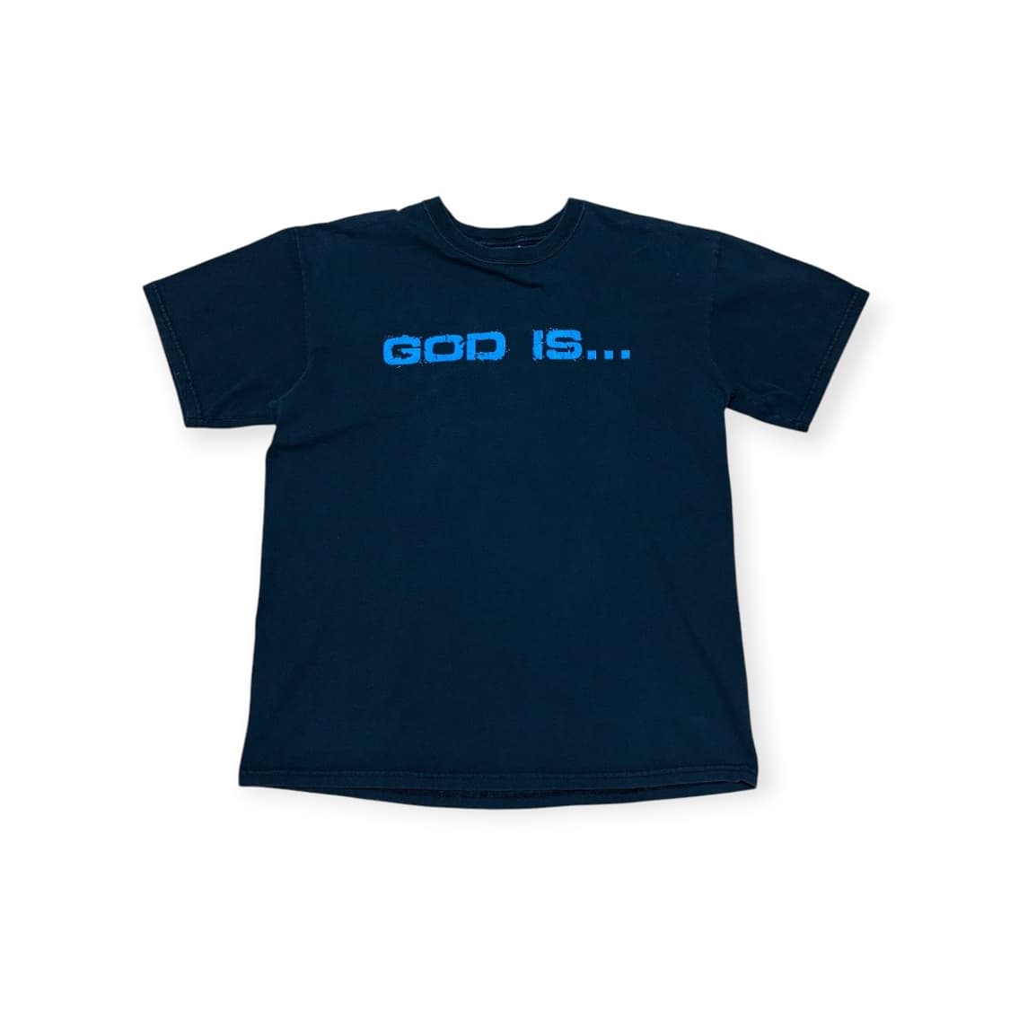 Vintage God is.. Crack Printed Tee 상품이미지3