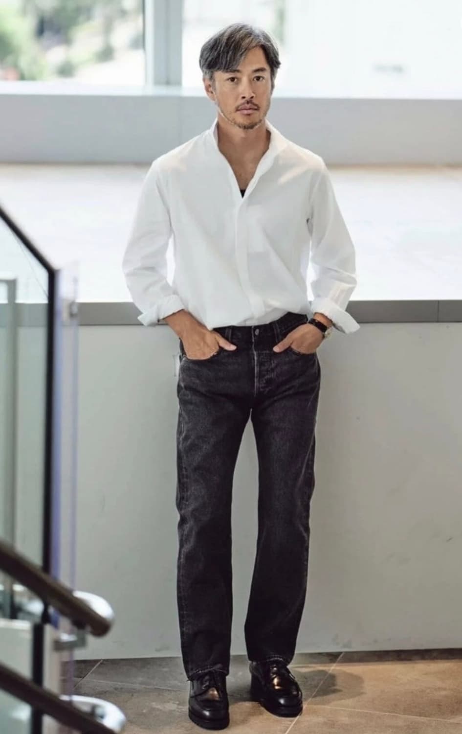 리바이스 x에디피스 블랙 501 빅E 셀비지 상품이미지2