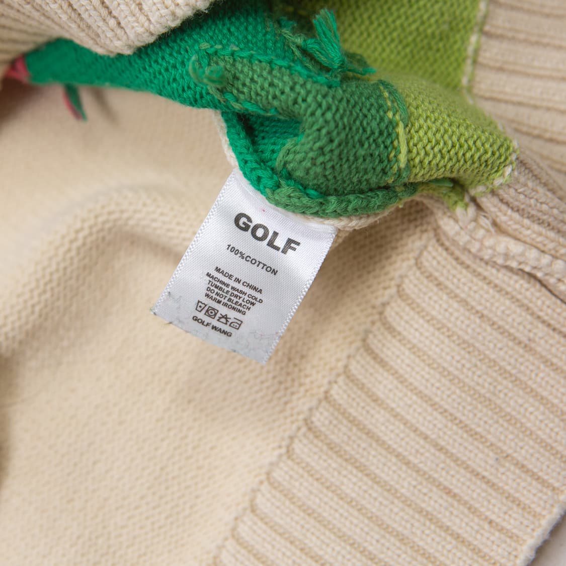 21ss 골프왕 라즈베리 니트 스웨터 상품이미지5