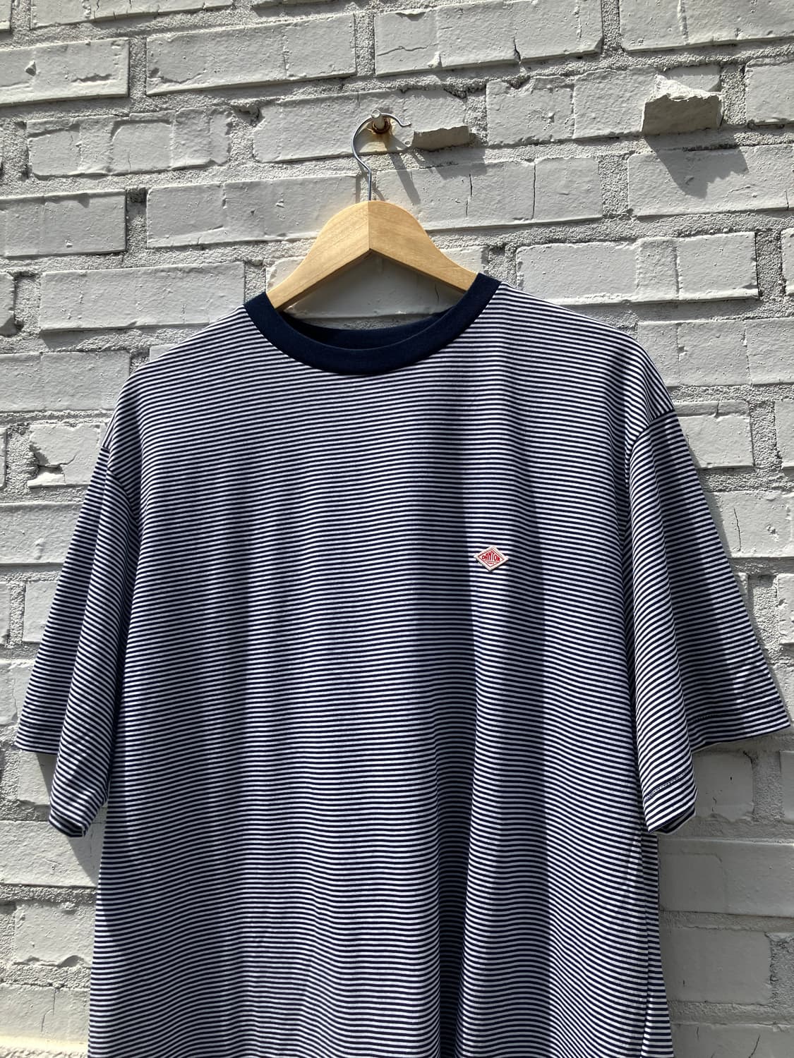 DANTON 스트라이프 포켓 반팔 2XL 상품이미지2