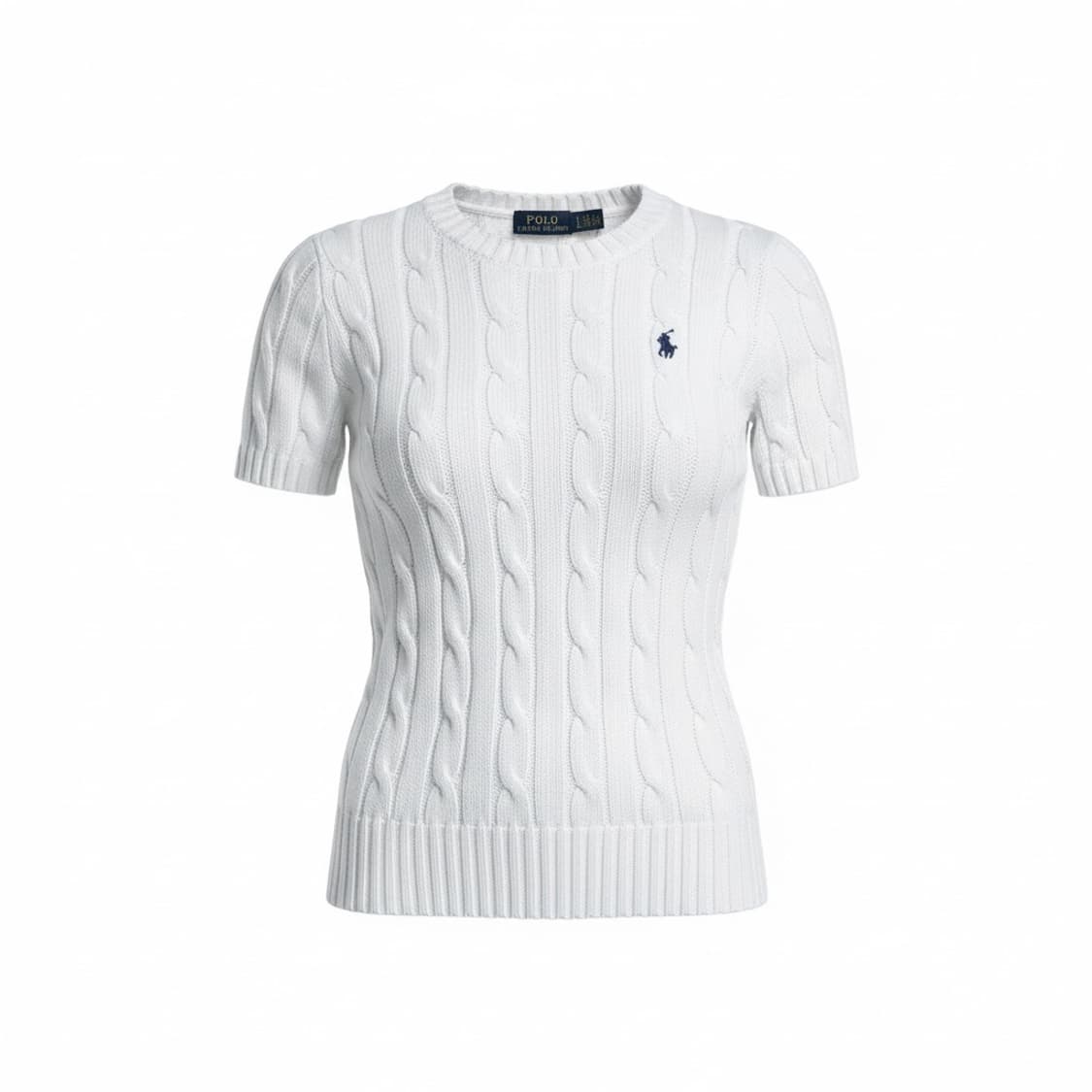 폴로 랄프로렌 케이블 니트 반팔 s 상품이미지1