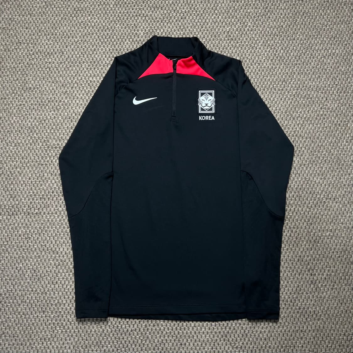 나이키 국대 스트라이크 슬림핏 드릴탑 블랙 S 상품이미지1