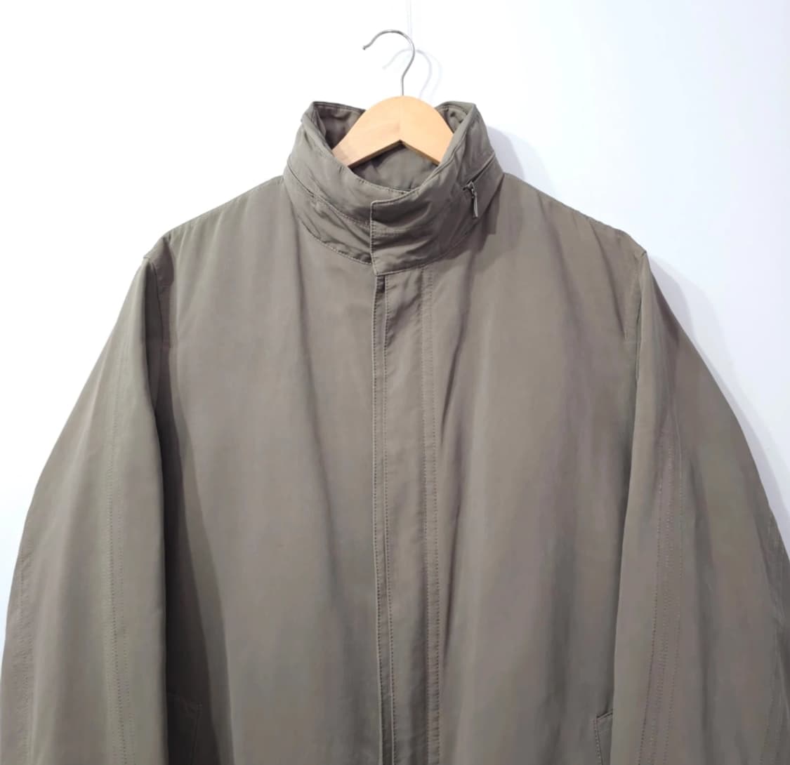 알레그리 남성 롱 코트 카키 95 상품이미지1