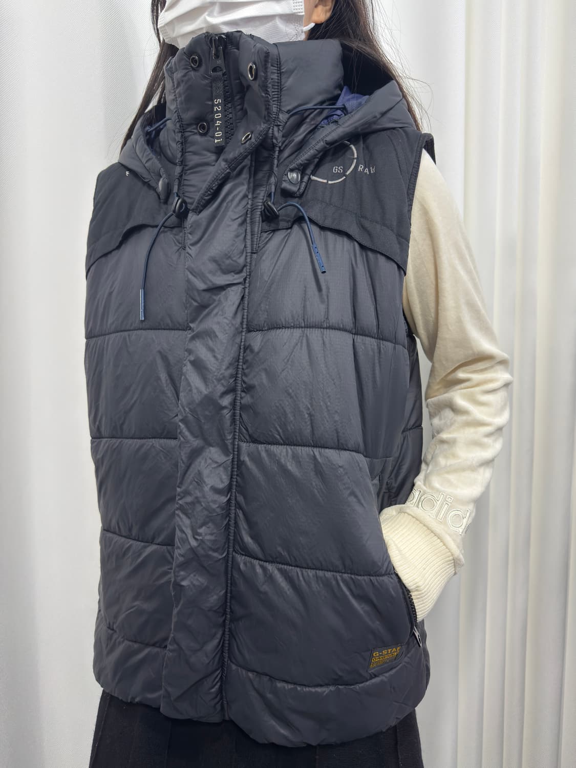 g-star hood vest padding 상품이미지2