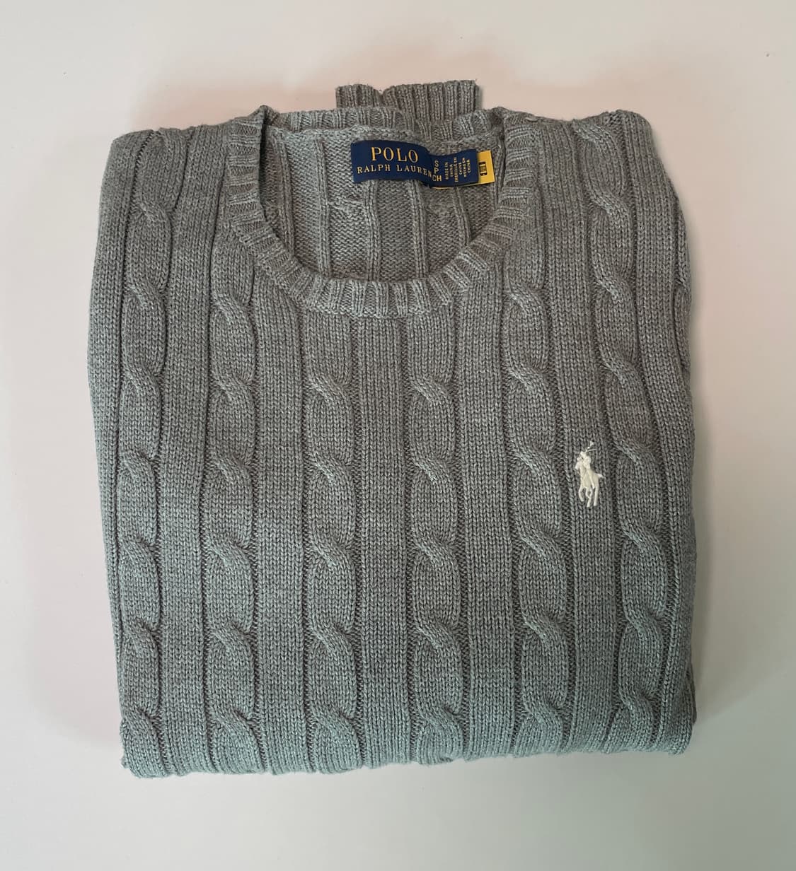 폴로 랄프로렌 케이블 니트 S 상품이미지1