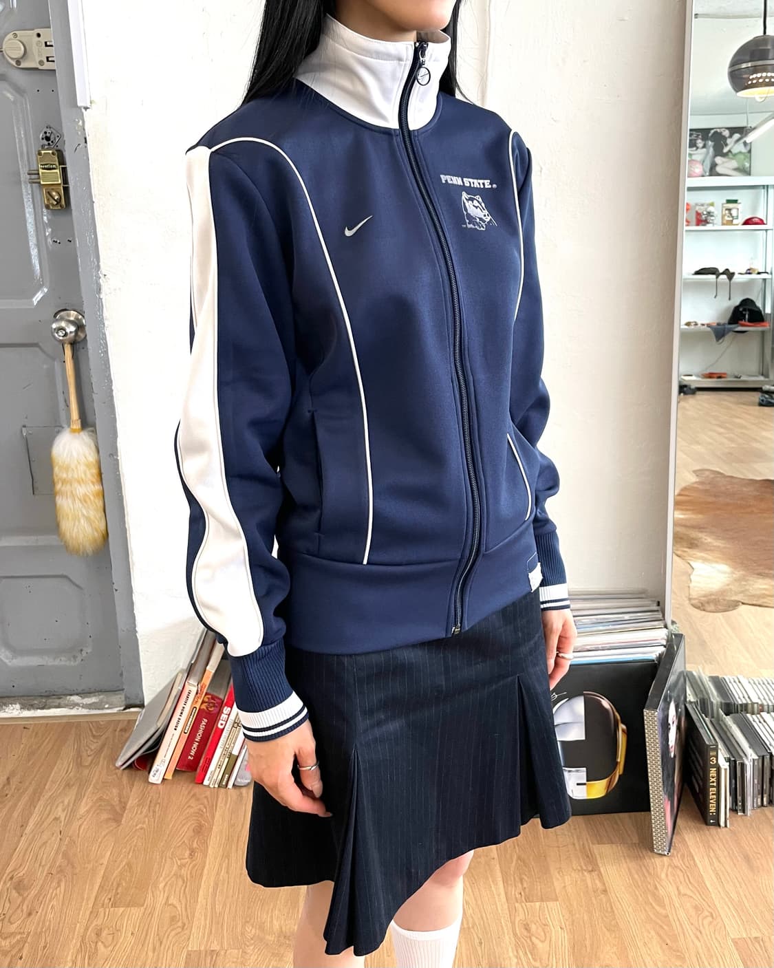 90s nike 나이키 펜스테이트 트랙 자켓 상품이미지2
