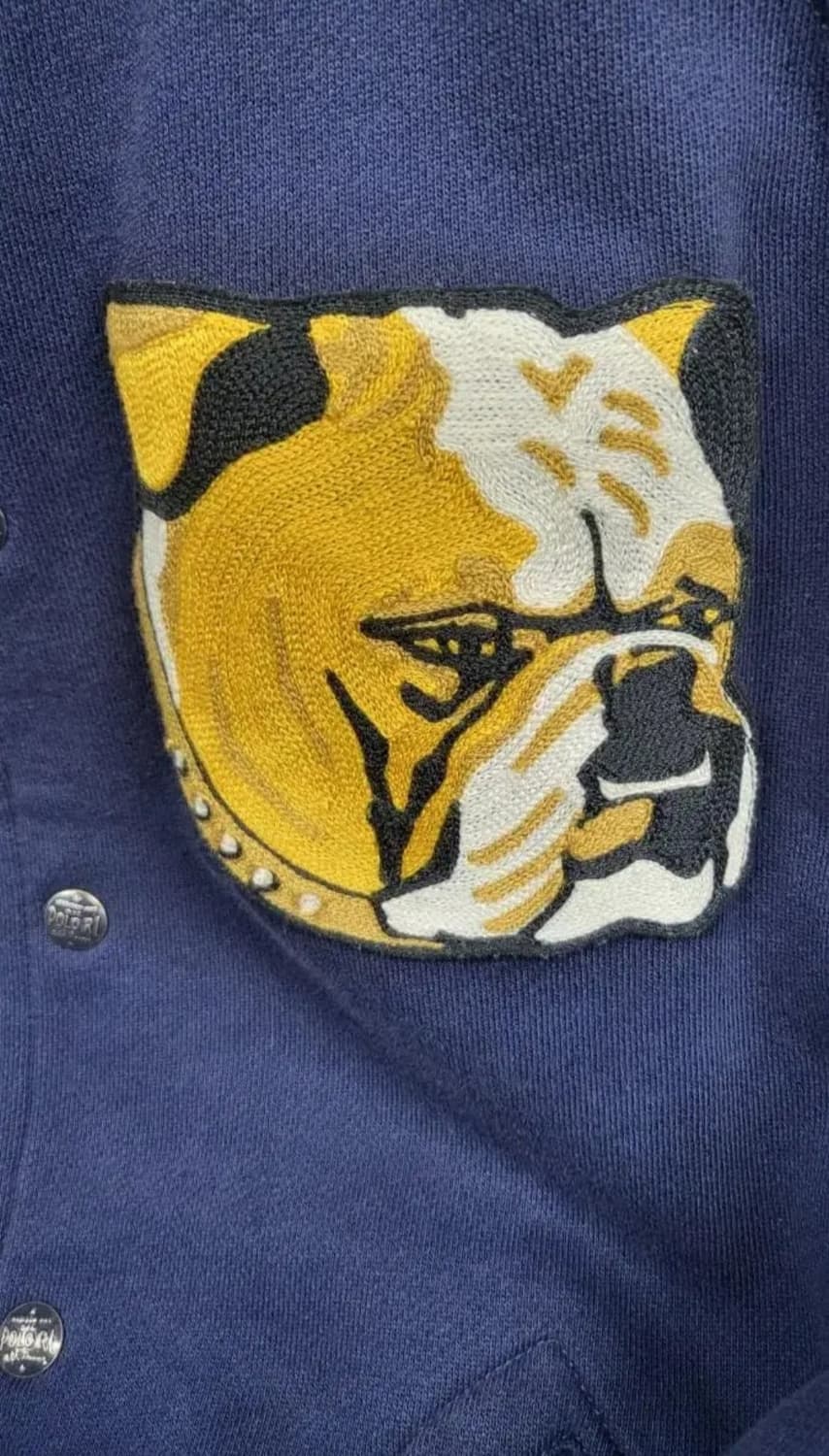 폴로 랄프로렌 불독 바시티 자켓 M 상품이미지3