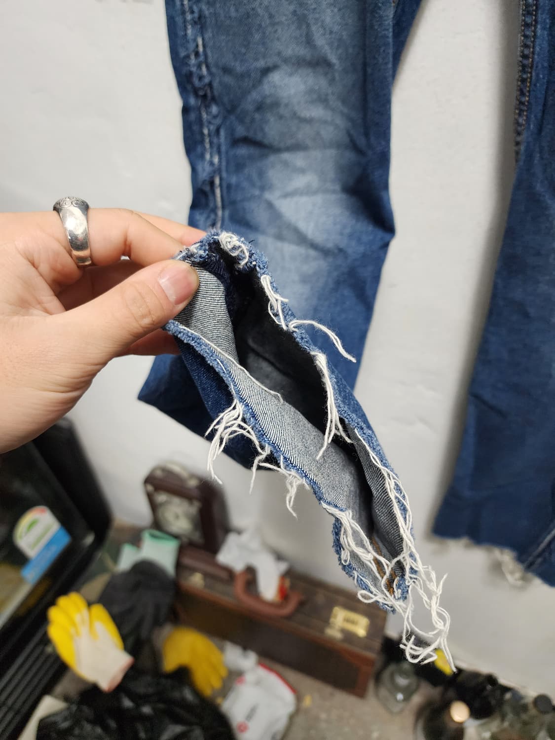 리바이스 511 시이드라인 데님 컷팅진 상품이미지5