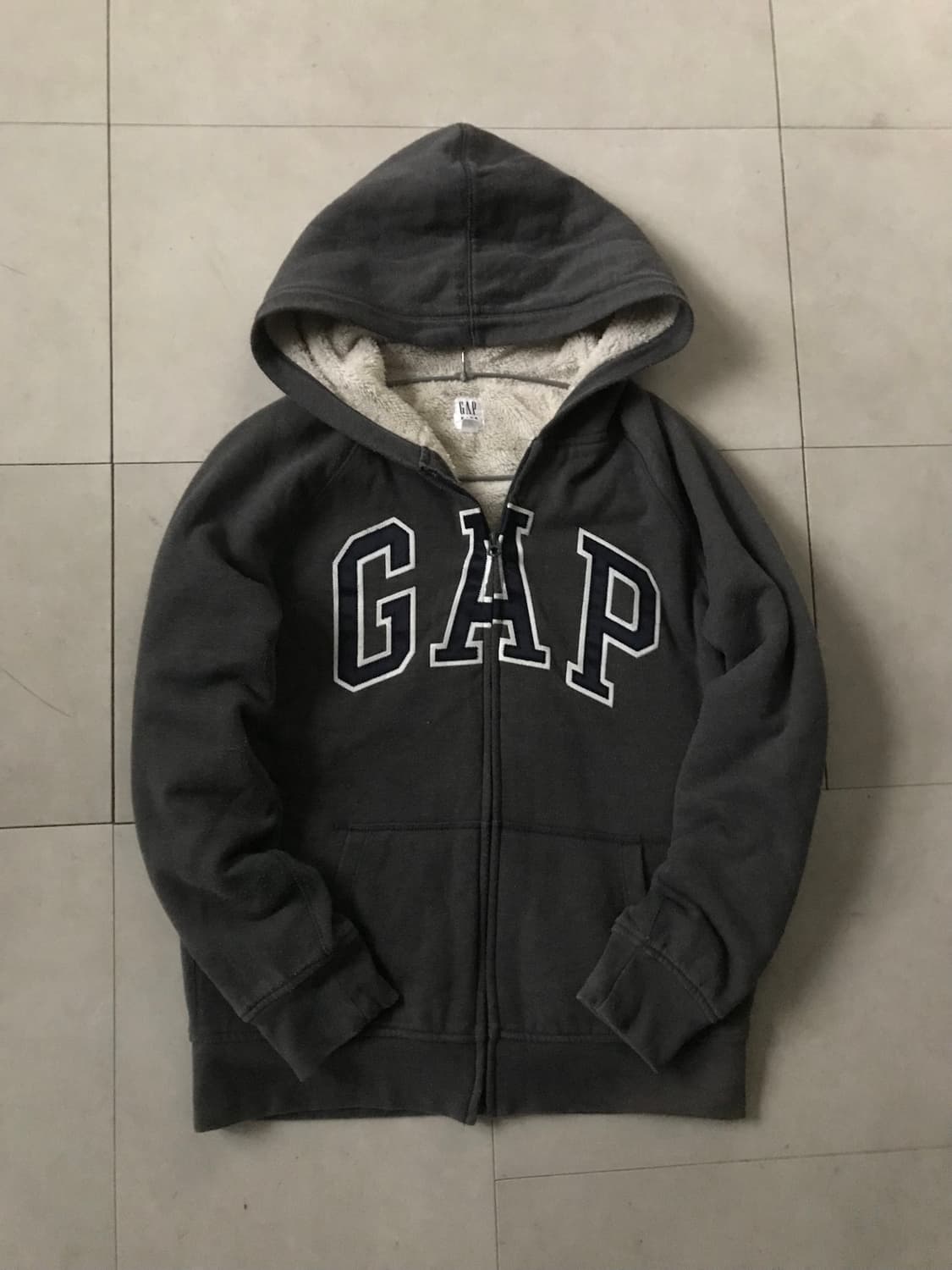 갭 그레이 퍼후드집업 상품이미지9