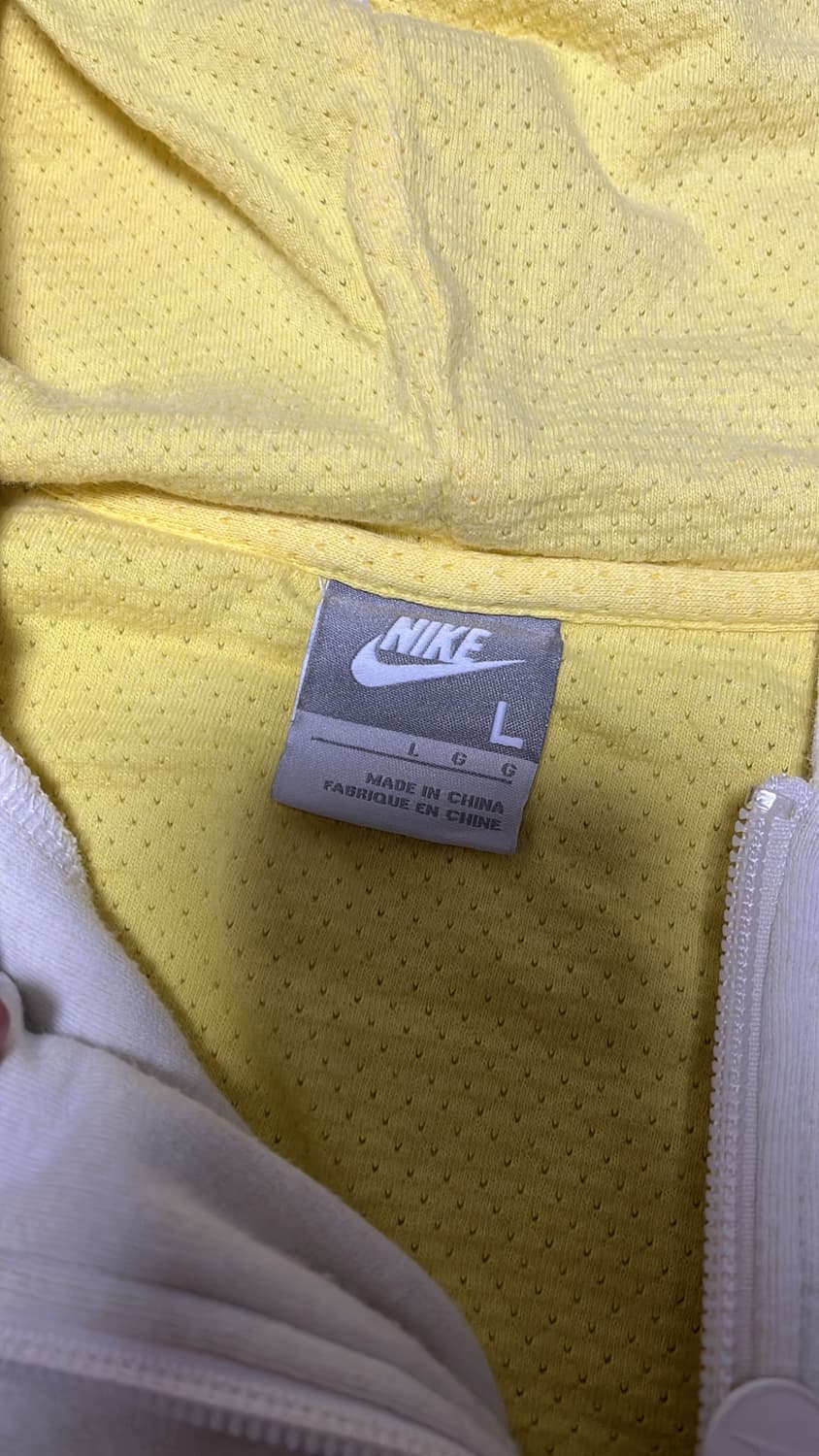 빈티지 나이키 노랑 후드집업 상품이미지3