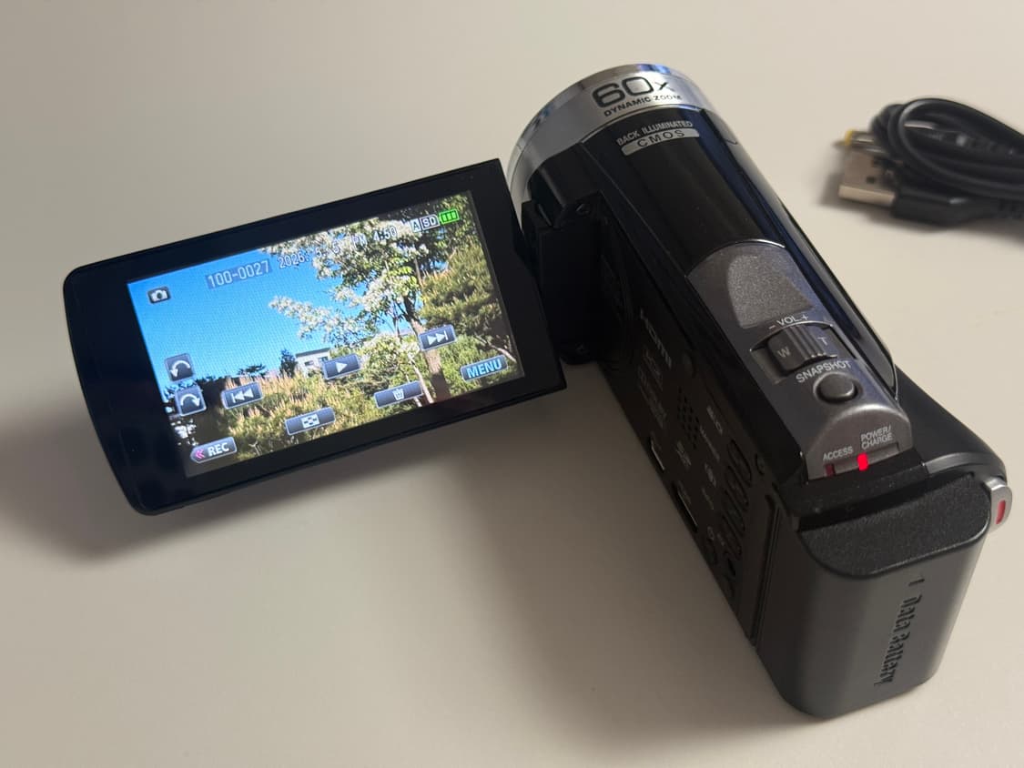작례o) JVC 캠코더 GZ-HM133 빈티지 디카 최우식 캠코더 상위 상품이미지5