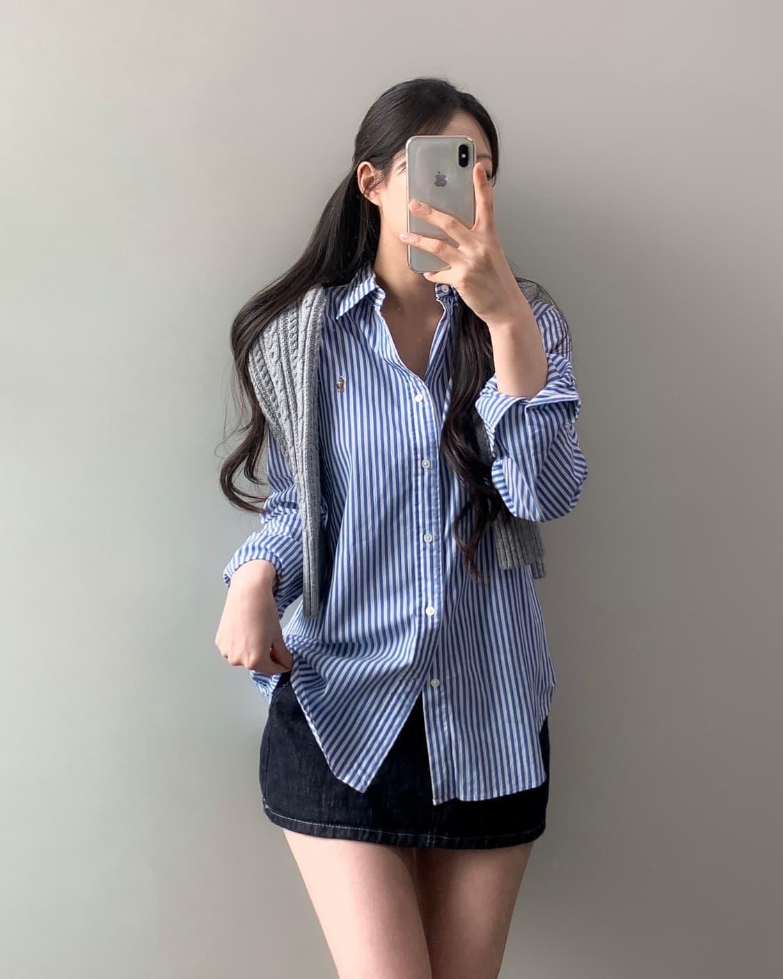 폴로 스트라이프 셔츠  상품이미지3