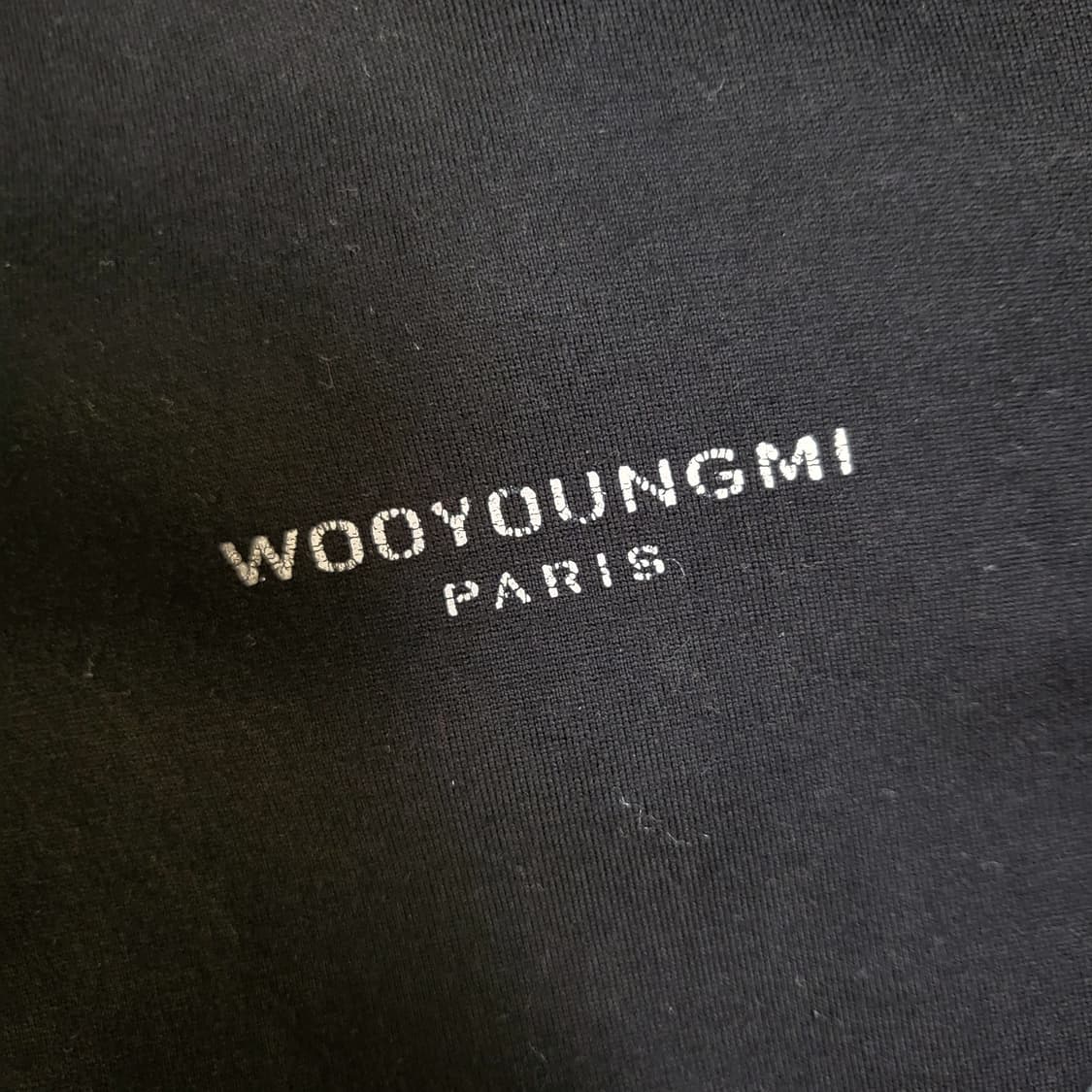 [발색] 48 / 21SS 우영미 플라워 백로고 반팔티  상품이미지4