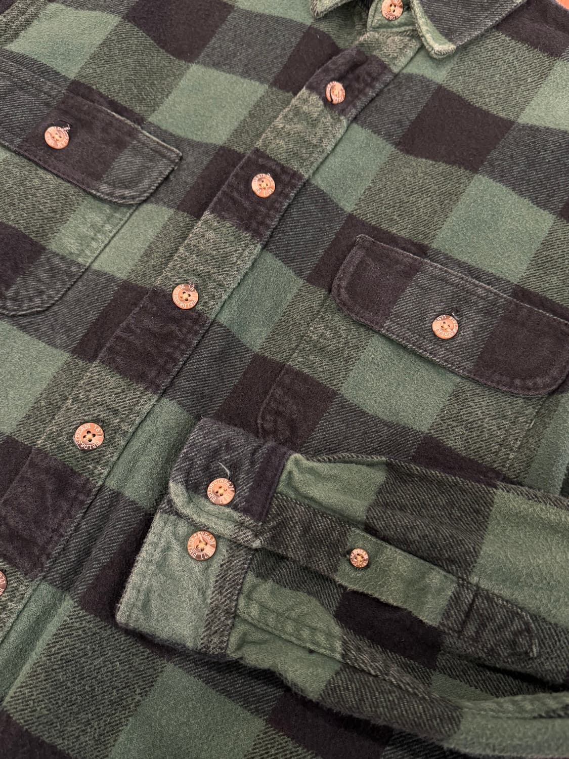00s Field & Stream 빈티지 플란넬 체크 셔츠 상품이미지7