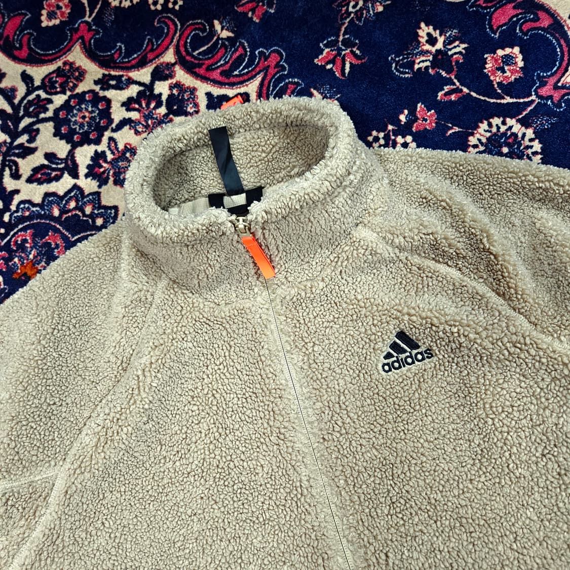 아디다스(Adidas) 쉐르파 집업 자켓 L size 상품이미지3