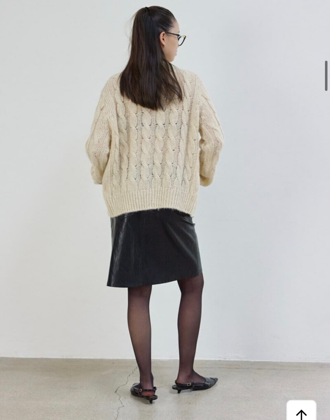 포니테일 그랜마 청키 가디건  상품이미지4