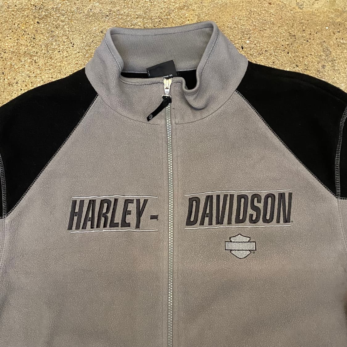 미국 빈티지 할리 데이비슨 플리스 집업 후리스 상품이미지6