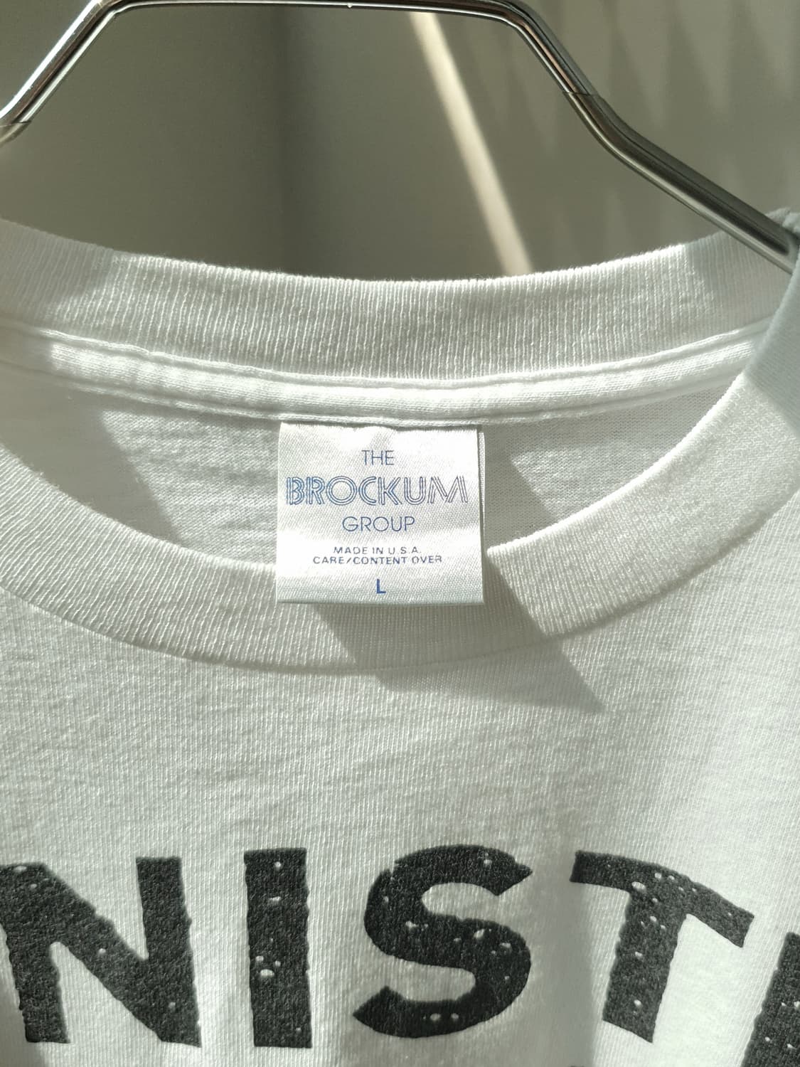 90s brockum 'ministry' print tee 상품이미지4