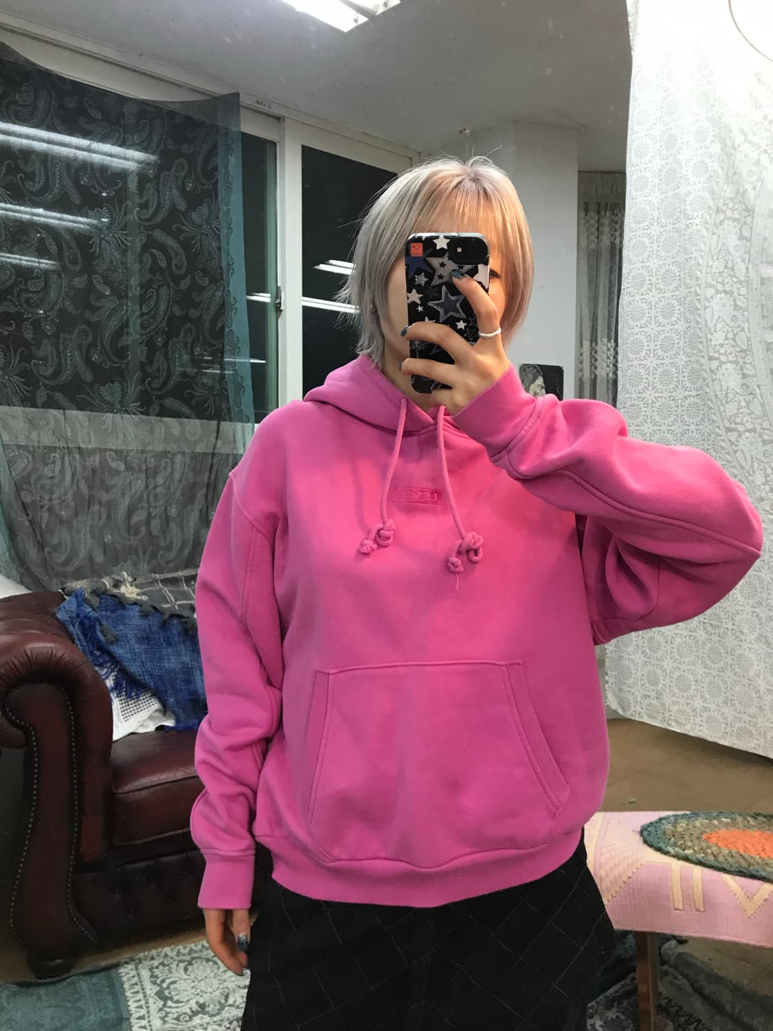 리바이스 여성 기모 후드티  상품이미지2