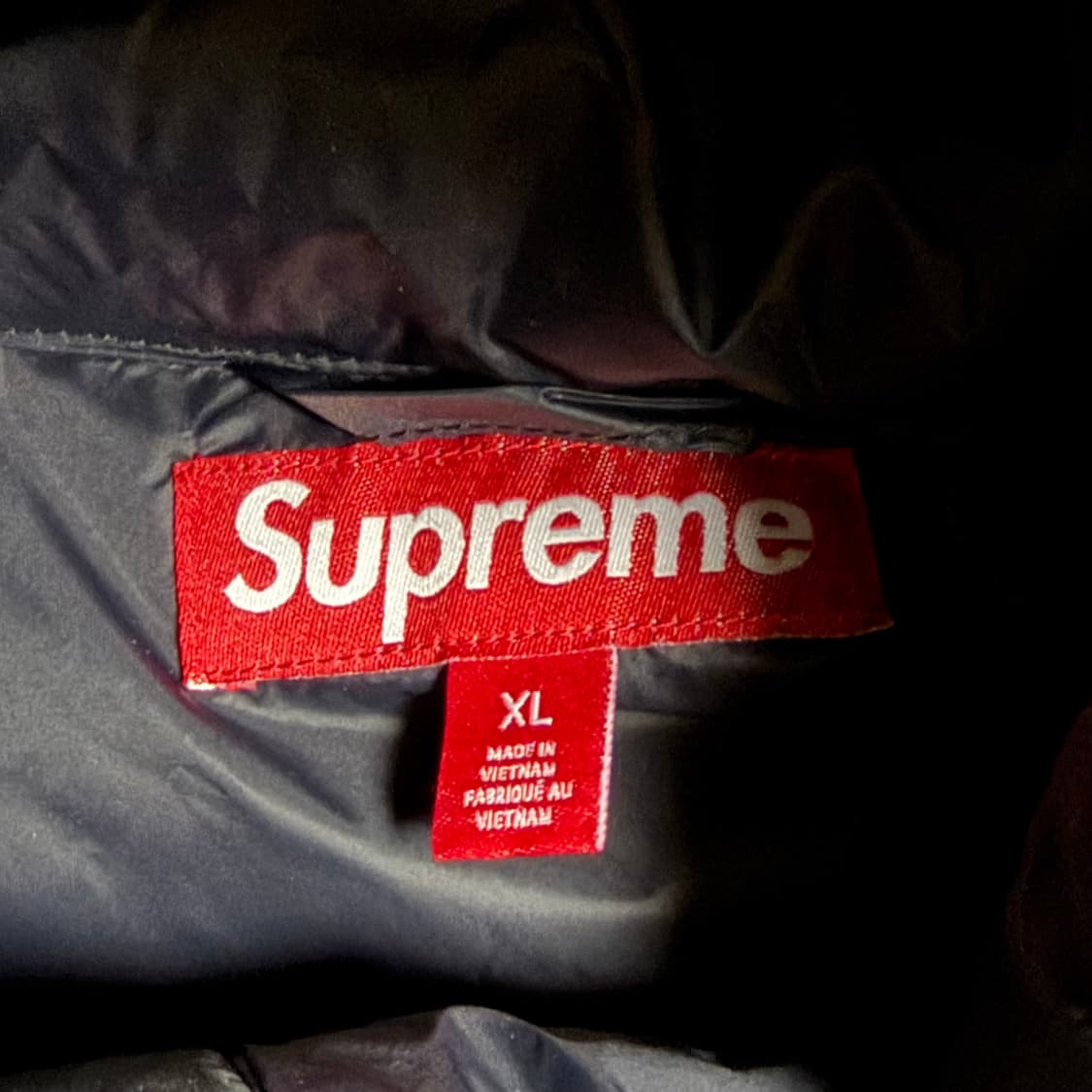 [XL] 슈프림 하프집업 풀오버 경량 패딩 상품이미지3