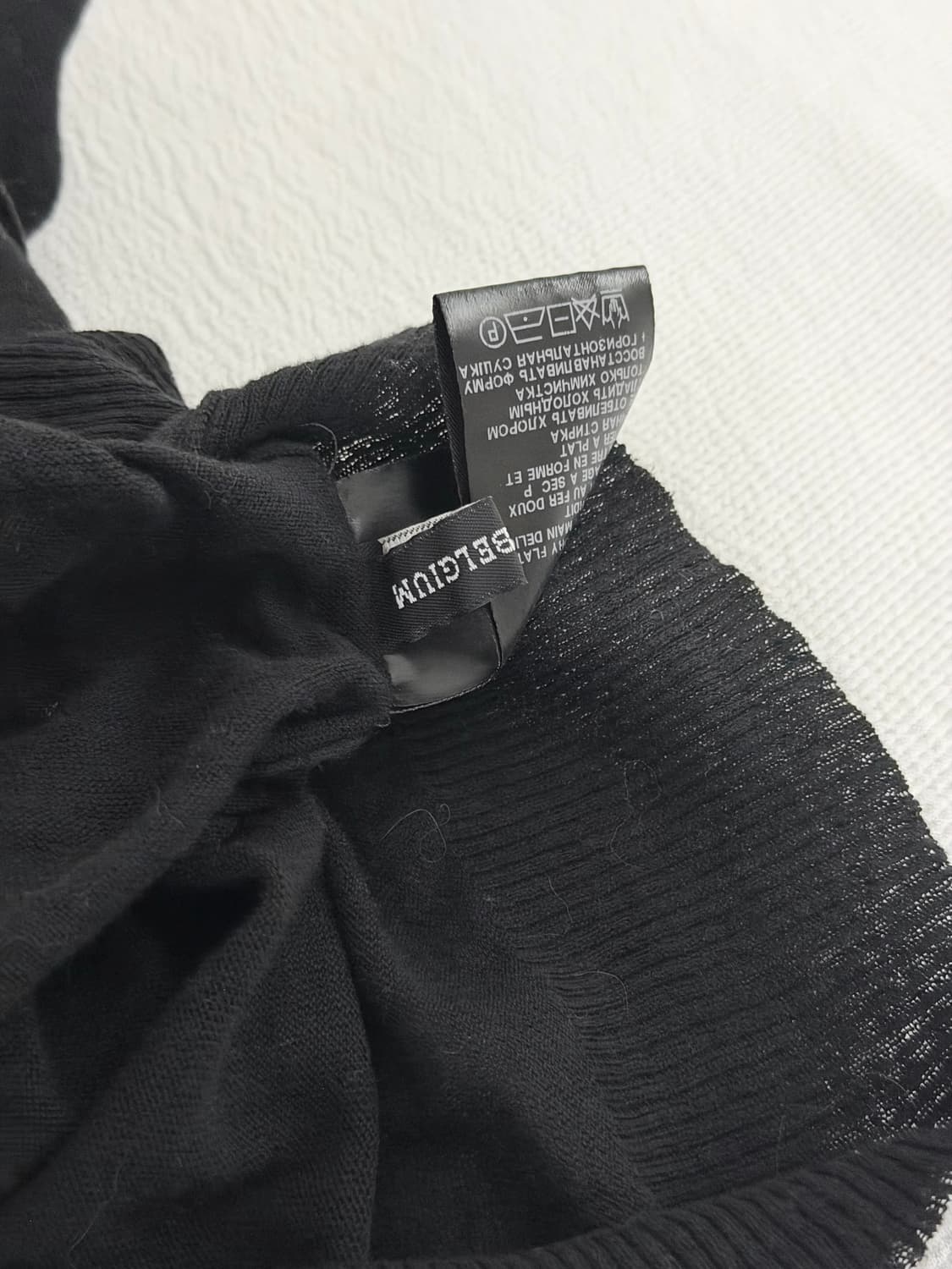 ann demeulemeester linen cardigan 상품이미지5