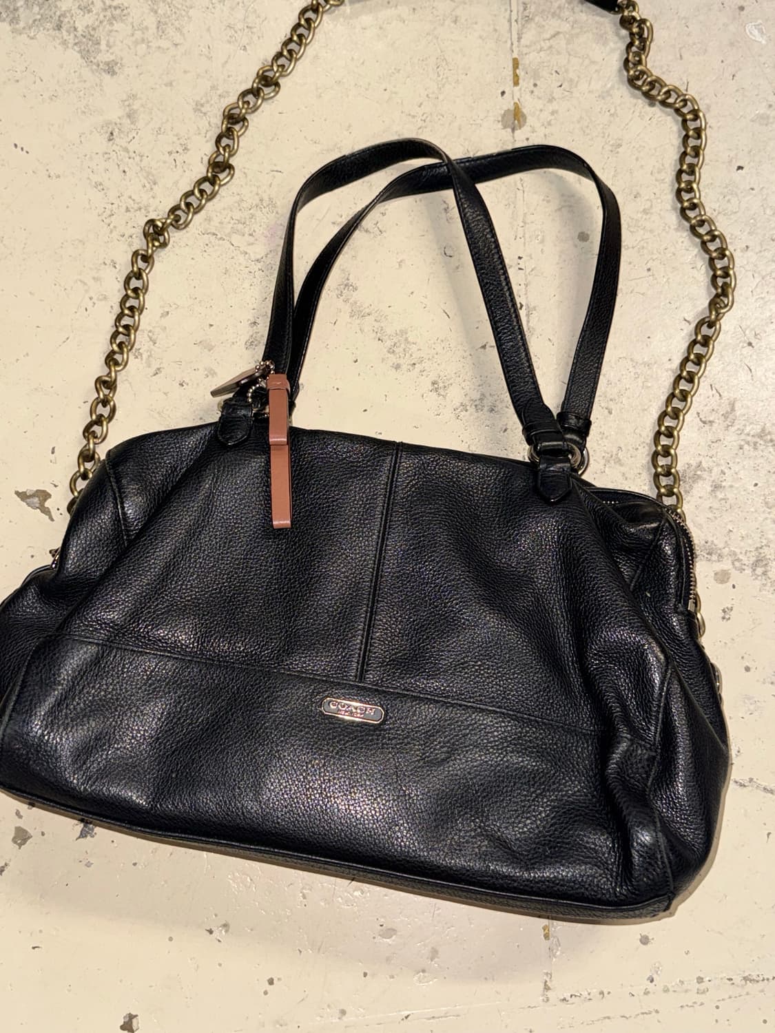 (착샷o)coach 3-pocket 2-way bag 상품이미지2