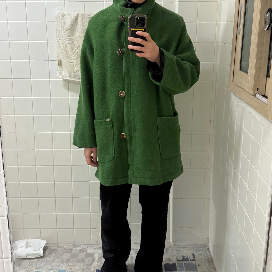 오스트리아 빈티지 티롤 울 코트 상품이미지6