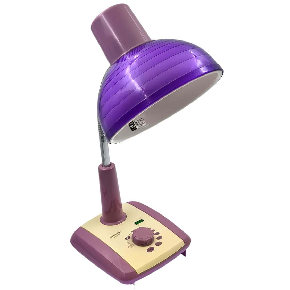 90s 샤프 레트로 퍼플 데스크 조명 상품이미지6