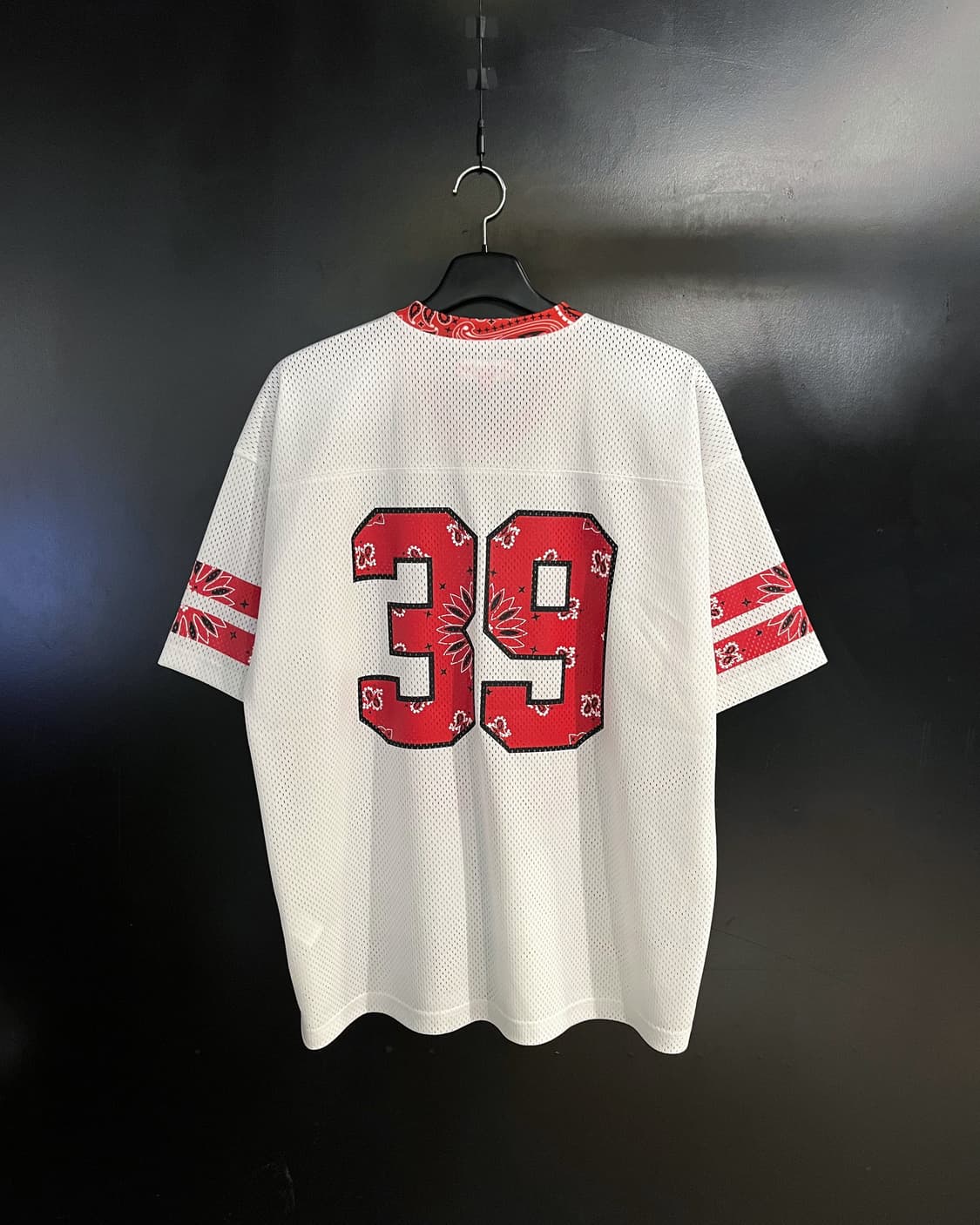 슈프림 반다나 풋볼 저지 화이트 상품이미지2