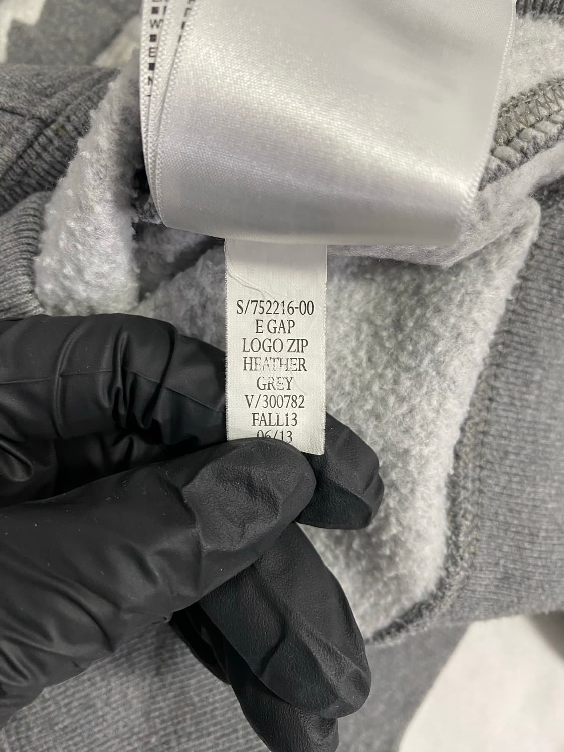 GAP 갭 딥그레이 후드집업 XS <670> 상품이미지5