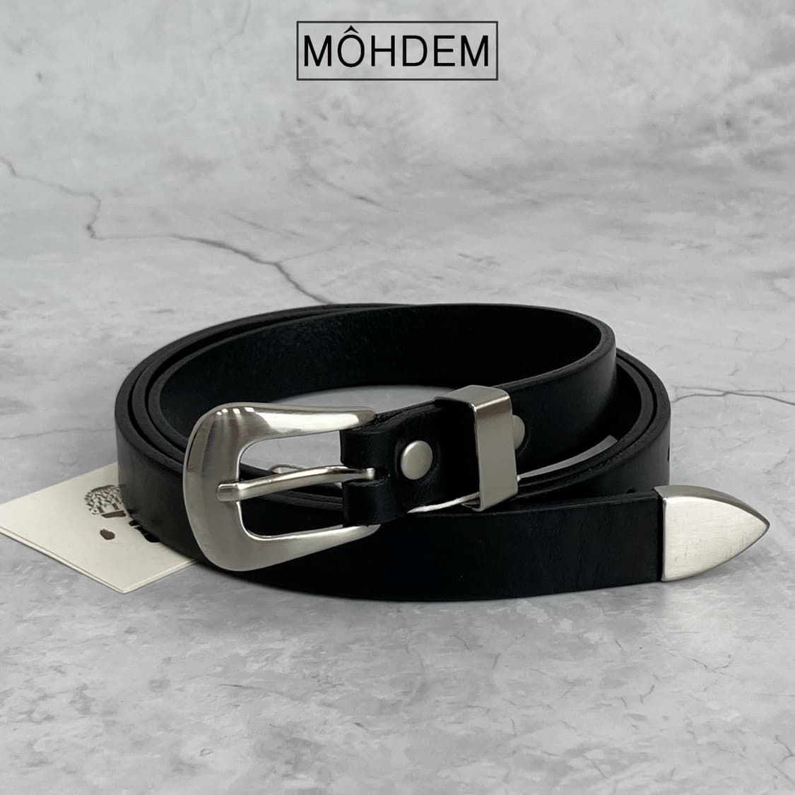 이태리 펠레 소가죽 웨스턴 벨트 20mm 상품이미지10