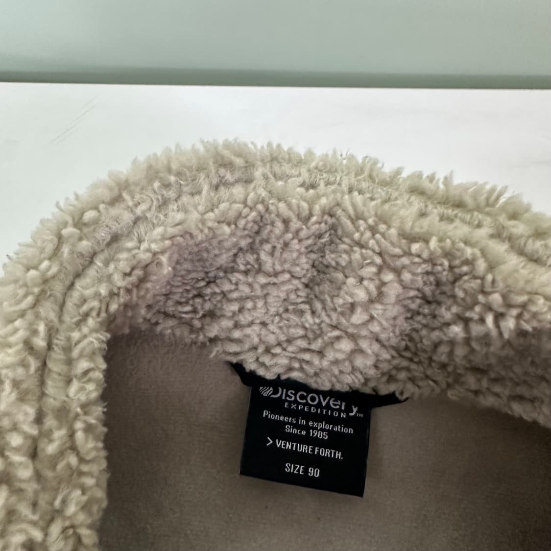 90 S 디스커버리 라이트베이지 암포켓 플리스자켓 남여공용 상품이미지6