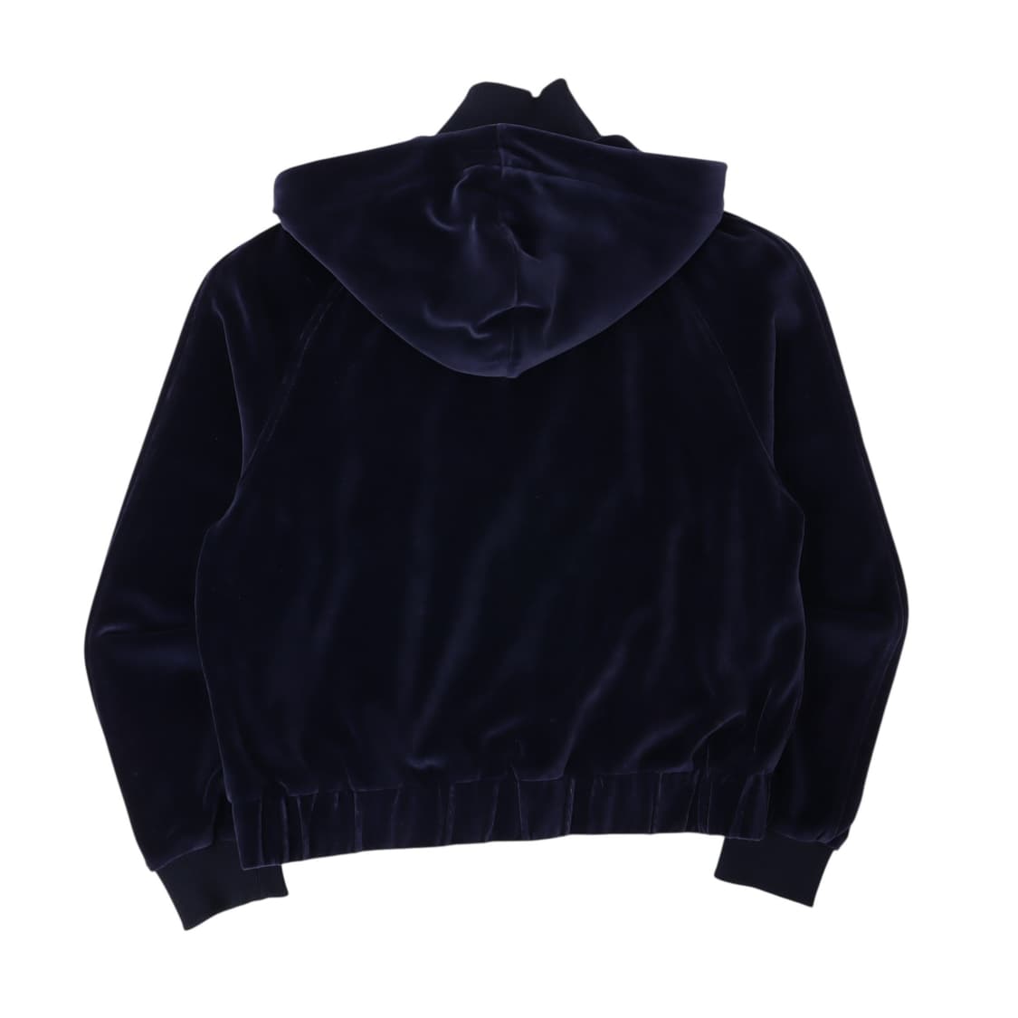 라코스테 우먼스 네이비 벨벳 후드집업 상품이미지5