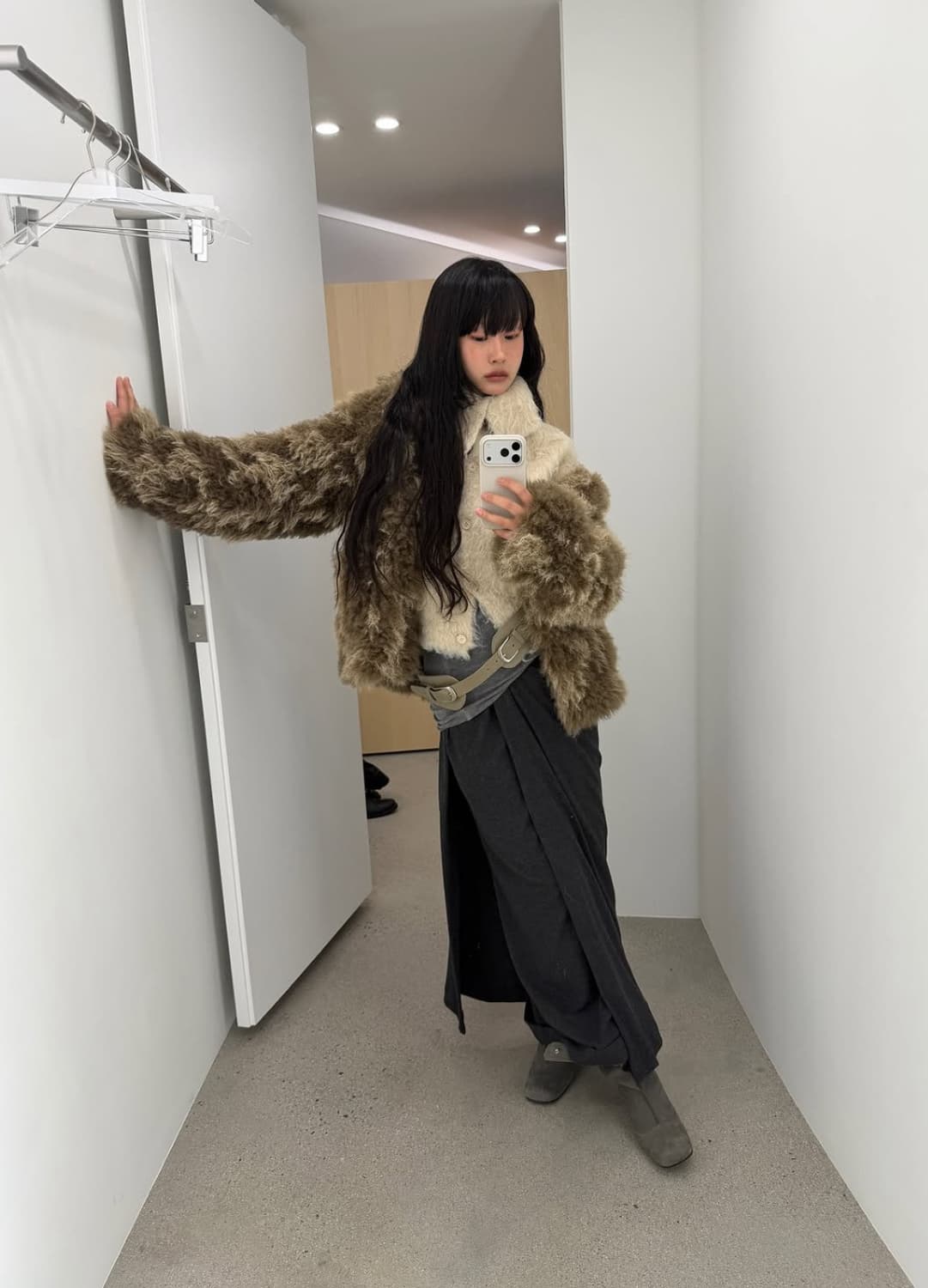 세릭 cerric 믹스 퍼자켓 mix fur  상품이미지1