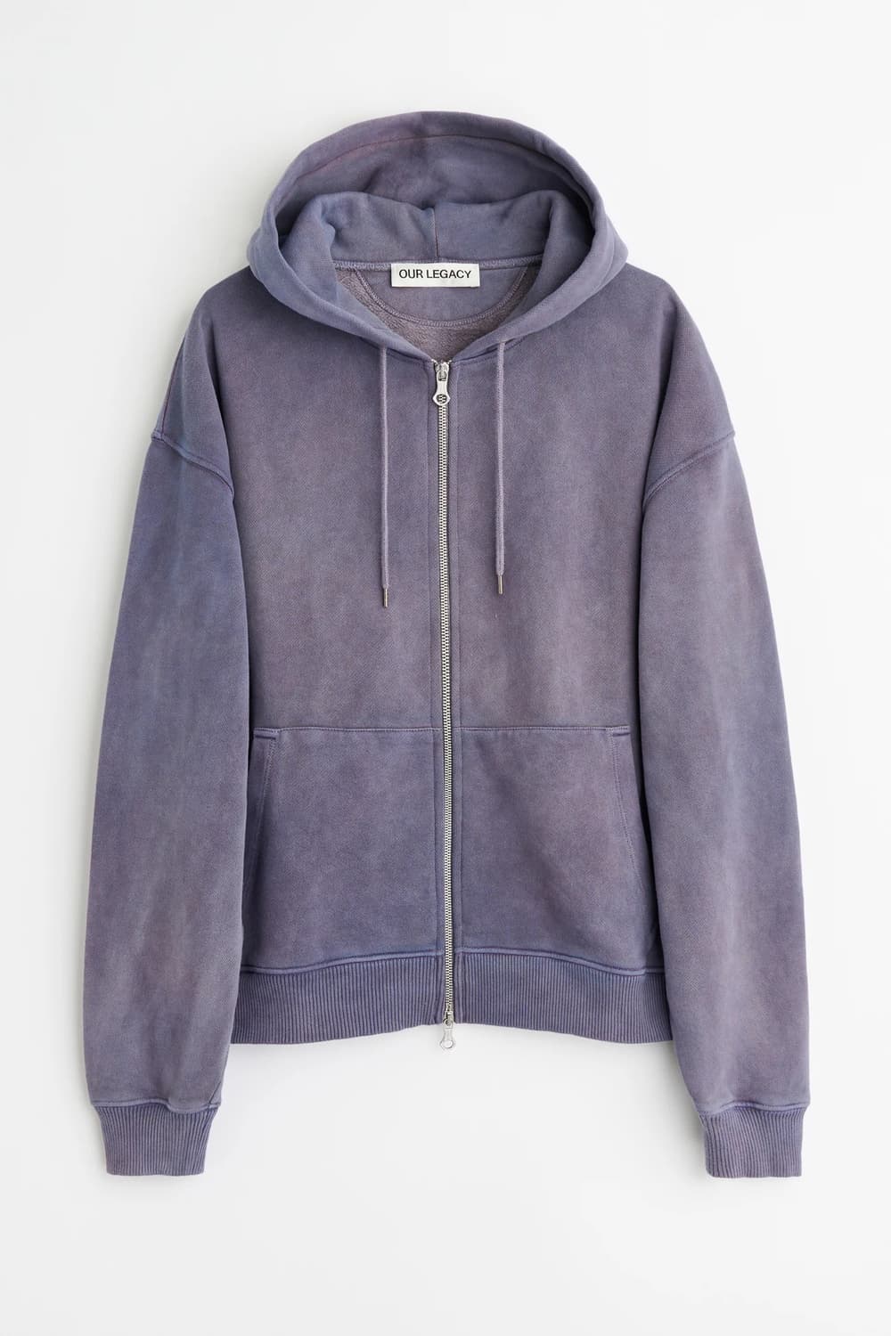 [48,50,52]아워레가시 26ss RASCAL 워싱 후드집업/퍼플 상품이미지6