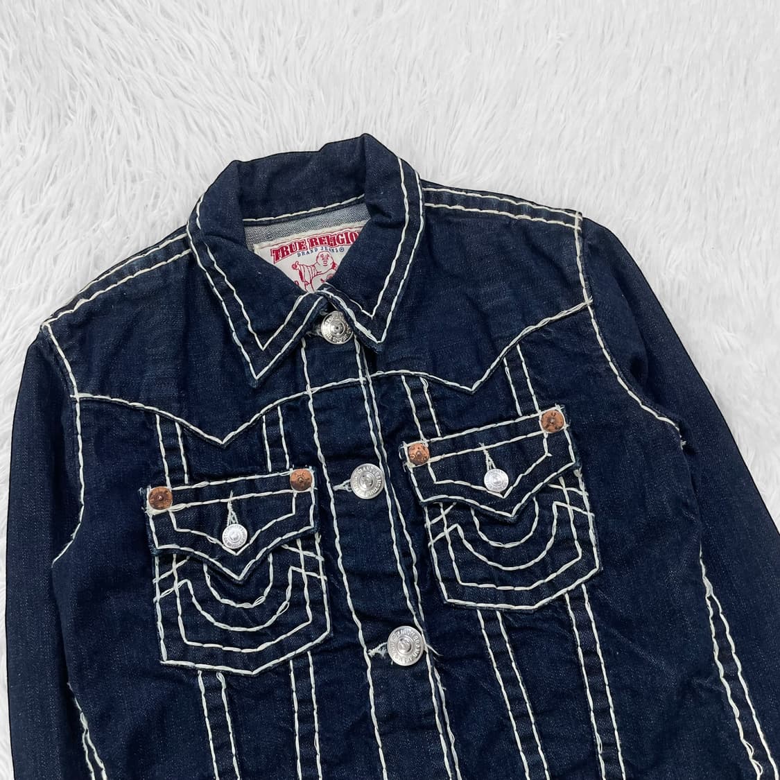 트루릴리전 지미수퍼티 스티치 데님 자켓 상품이미지4