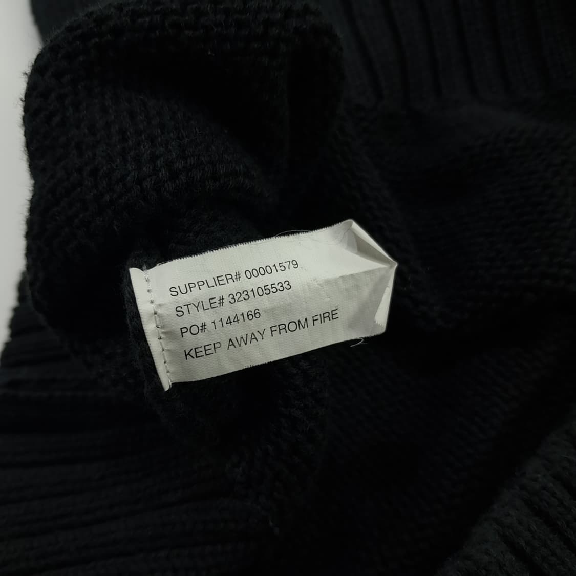 CN654W XL 폴로 랄프로렌 블랙 라운드 긴팔 니트 스웨터 상품이미지7