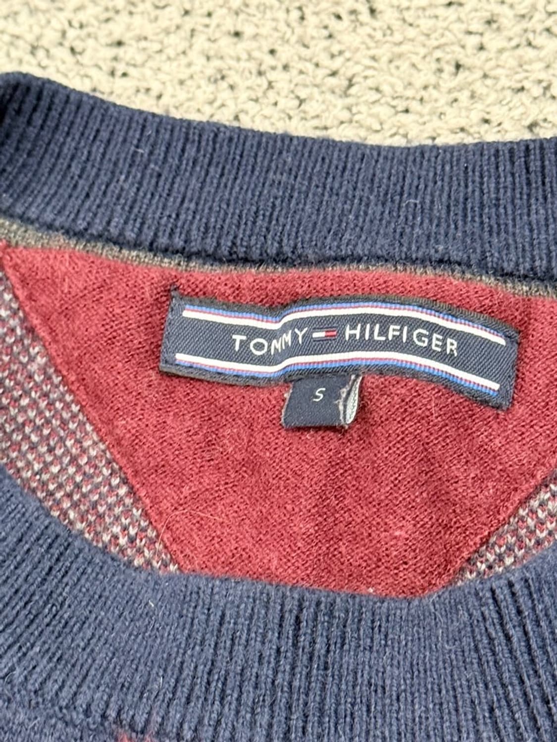 (S) 타미힐피거 라운드 니트 상품이미지3