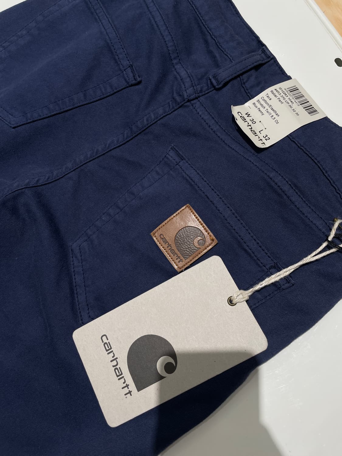 [Carhartt WIP] 칼하트 레벨 팬츠 블루 페니 (30x32) 상품이미지1