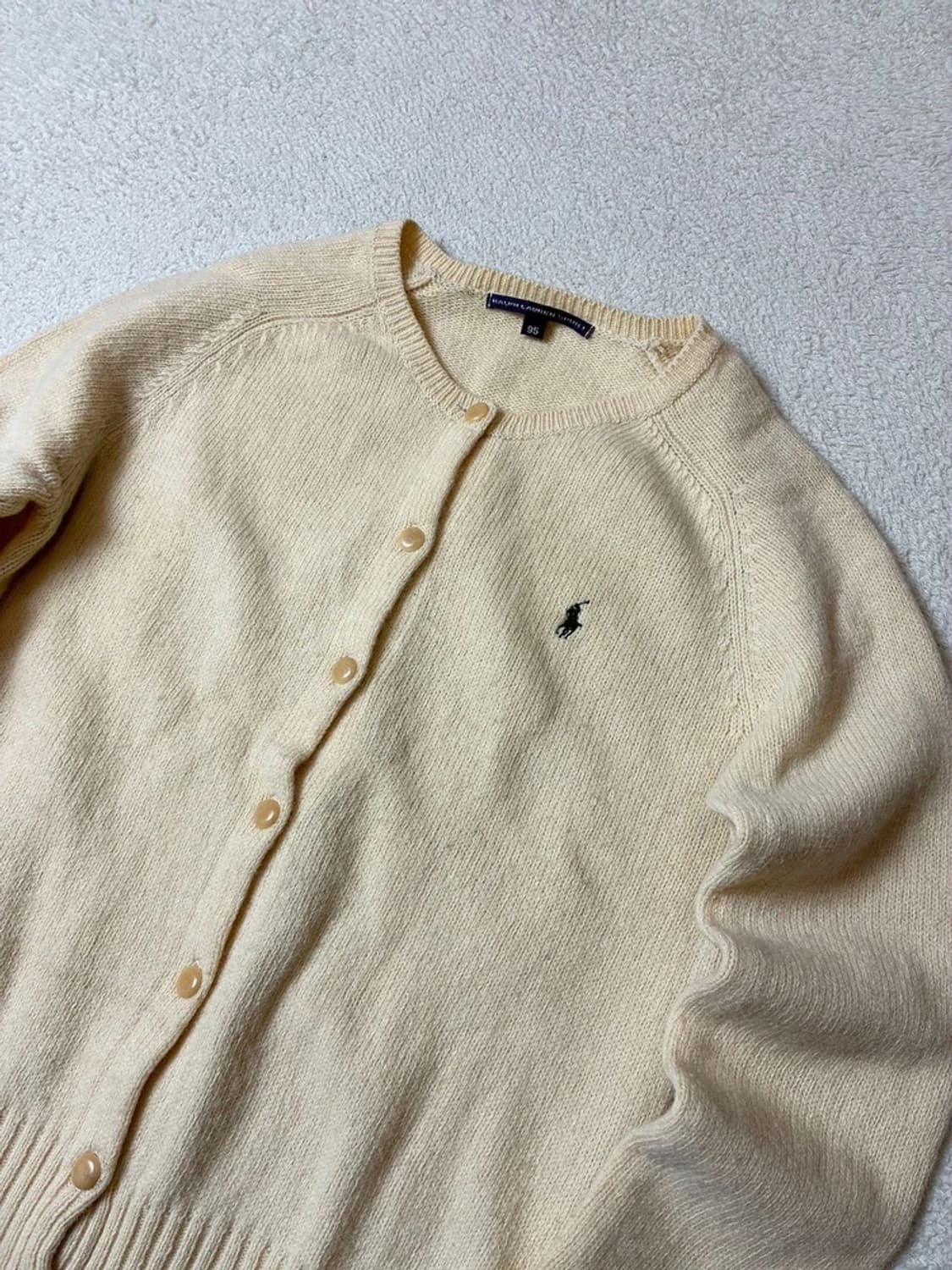 폴로 랄프로렌 00's 울 크롭 니트 가디건 PN7670 상품이미지2