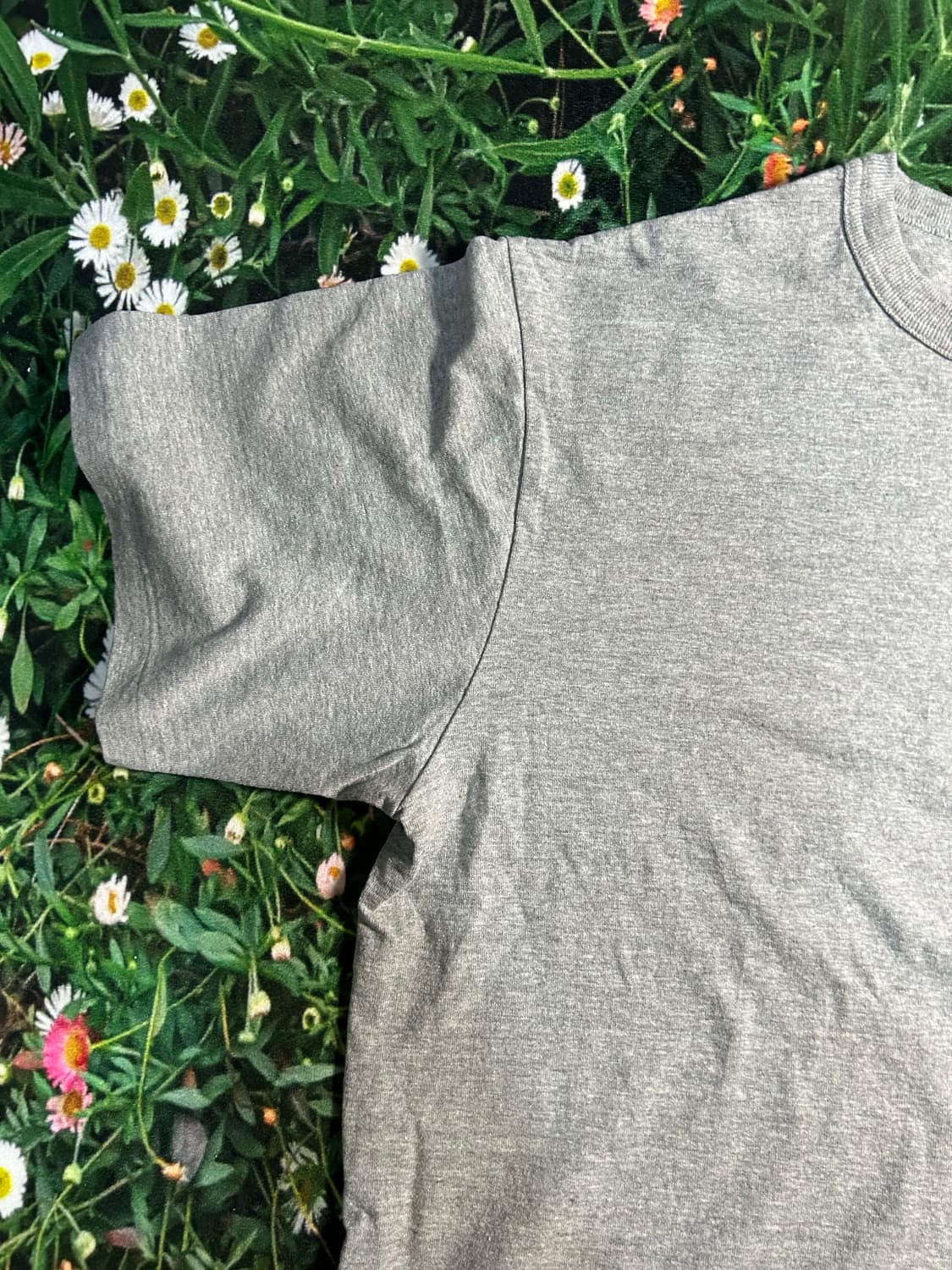 새상품) 휴먼메이드 하트 포켓 티셔츠 그레이 2xl 상품이미지5