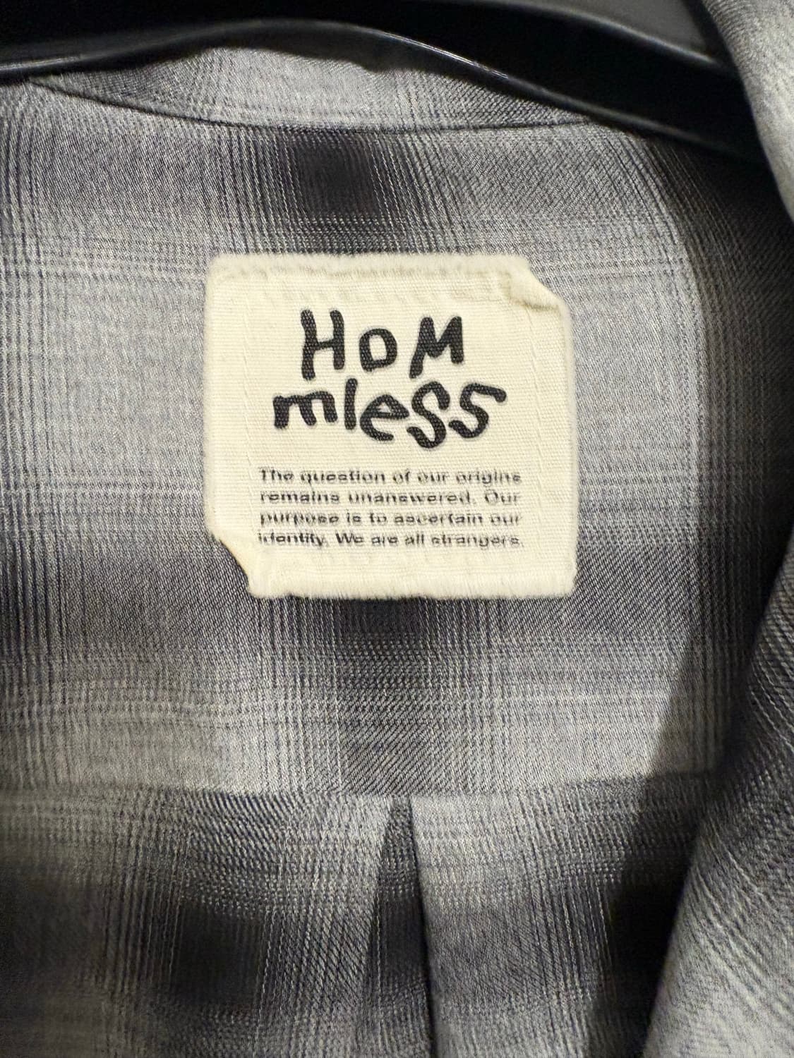 홈리스 레이온 셔츠 상품이미지2