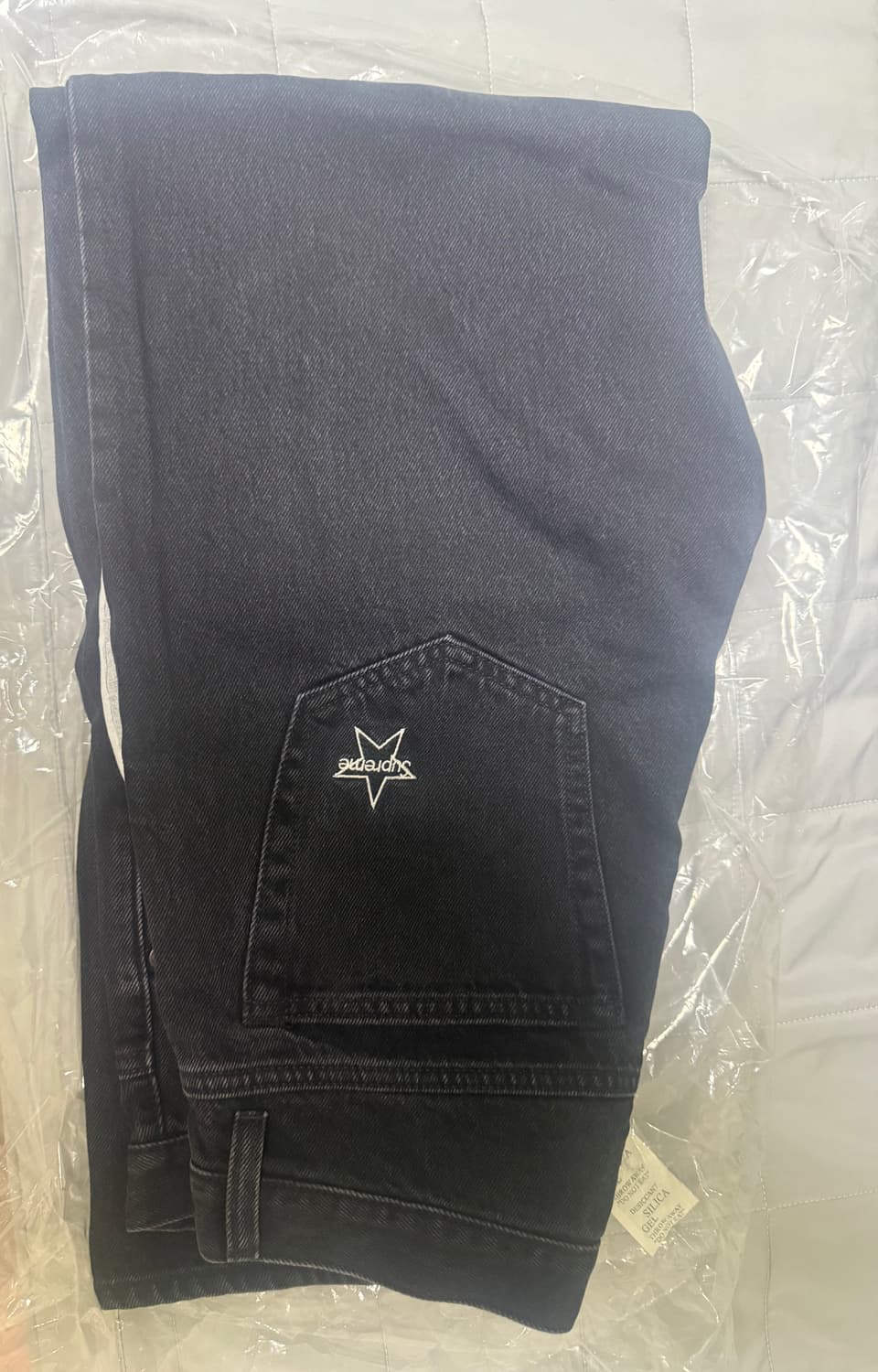 슈프림 레귤러진 블랙 30사이즈 26 ss 상품이미지3